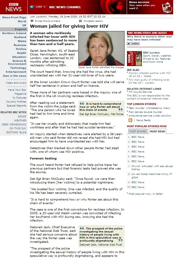 BBC News 19 Jun 2006