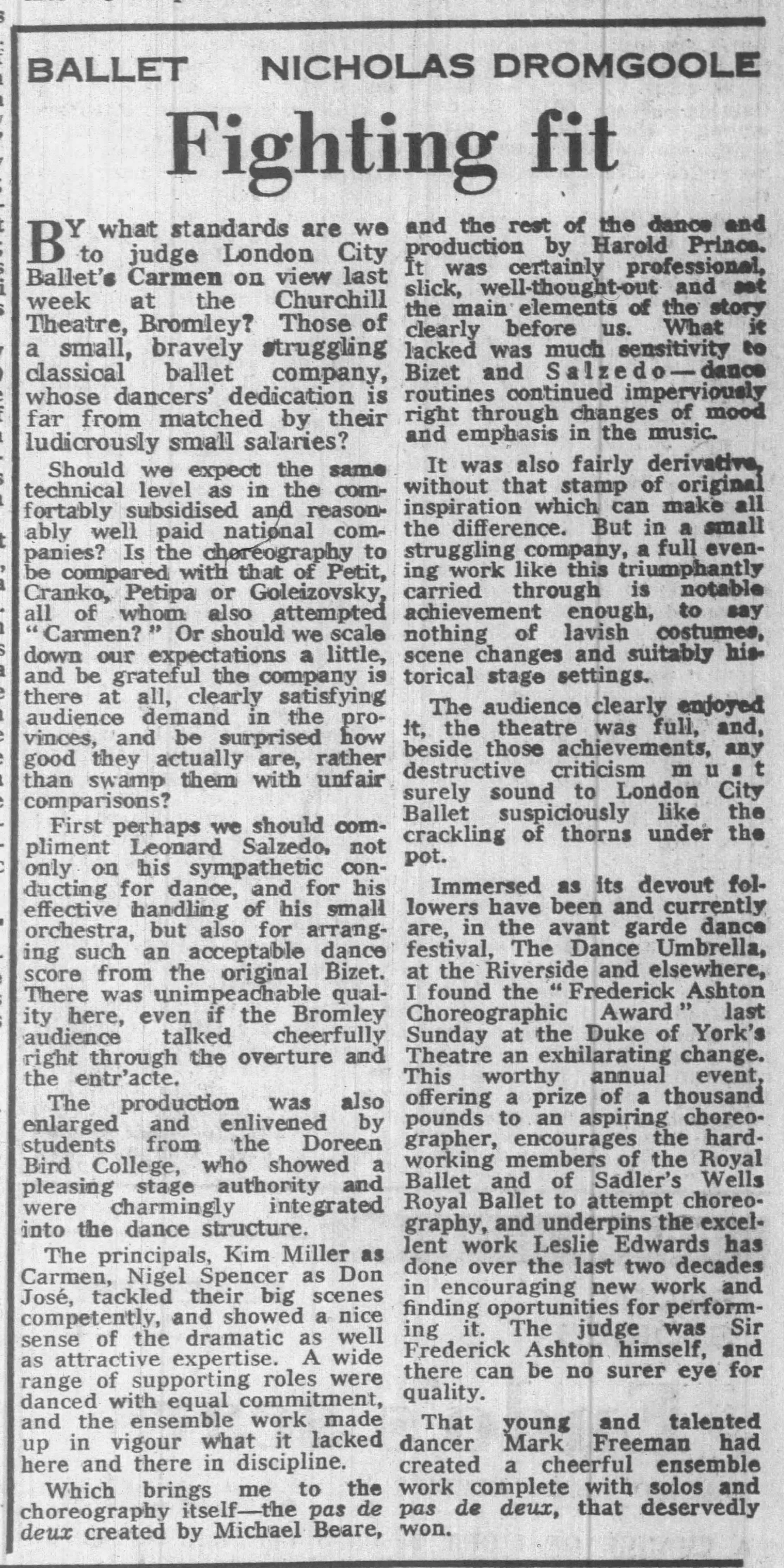 Telegraph 18 Nov 1984