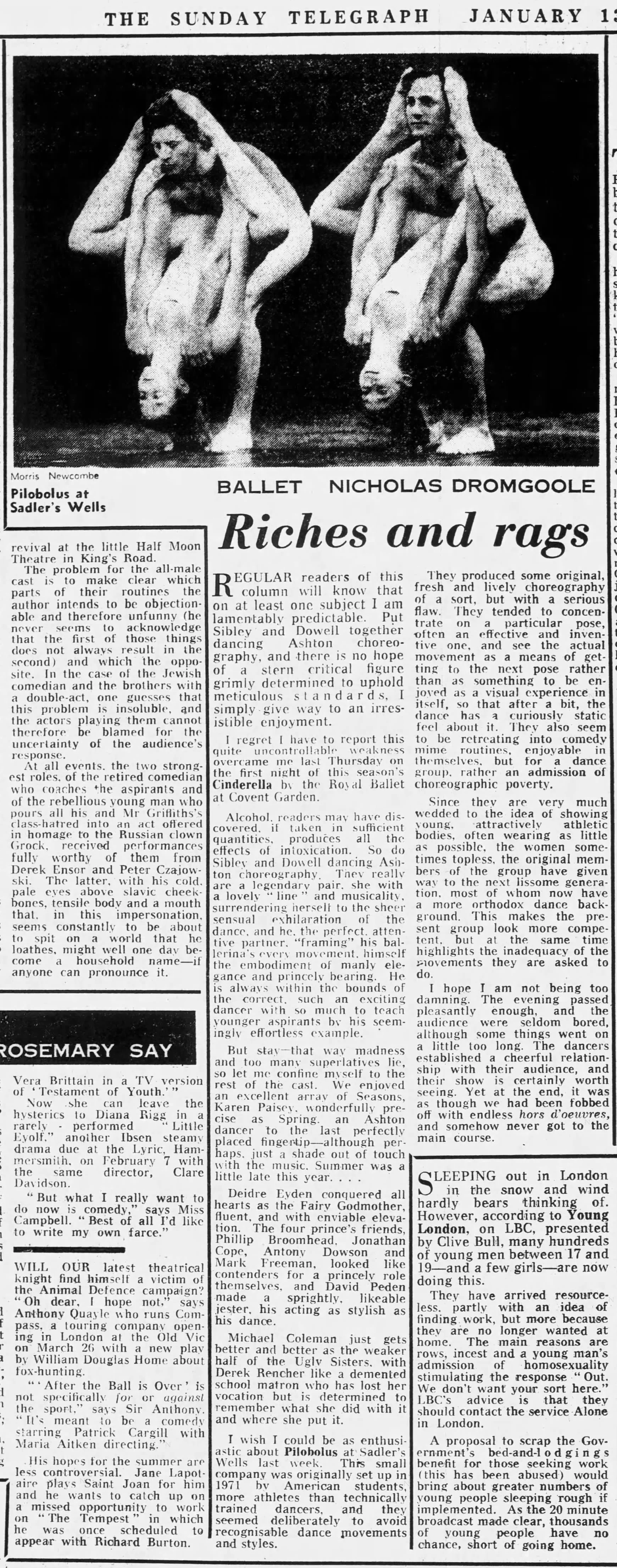 Telegraph 13 Jan 1985