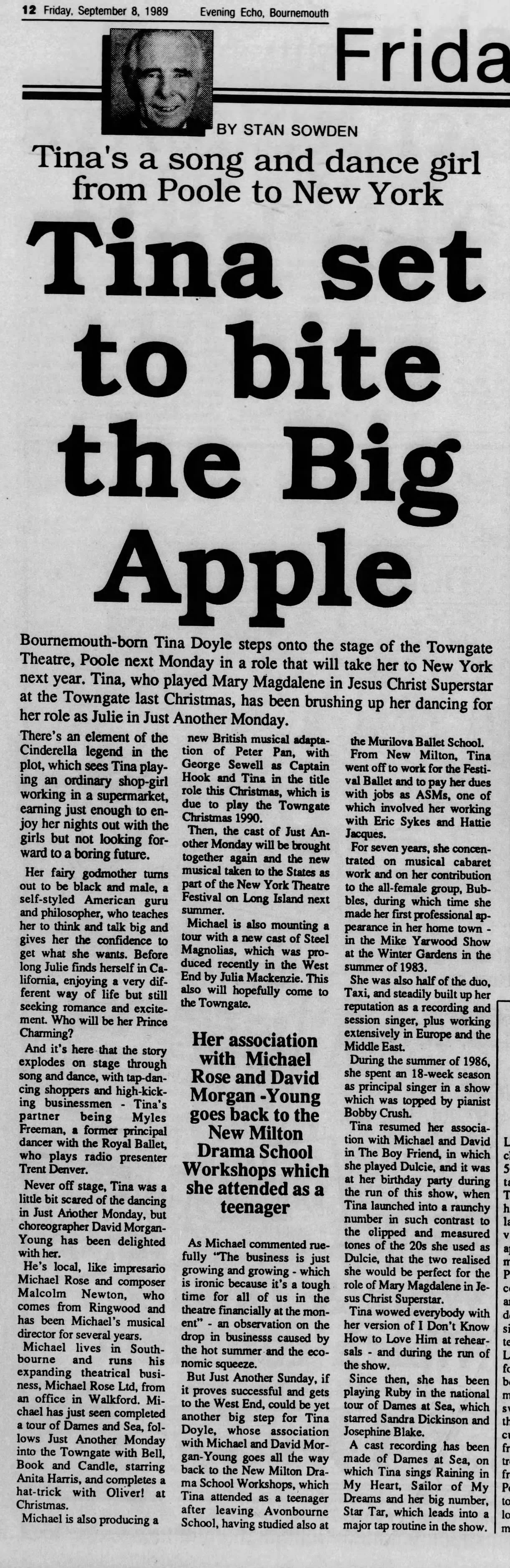 Daily Echo 8 Sep 1989