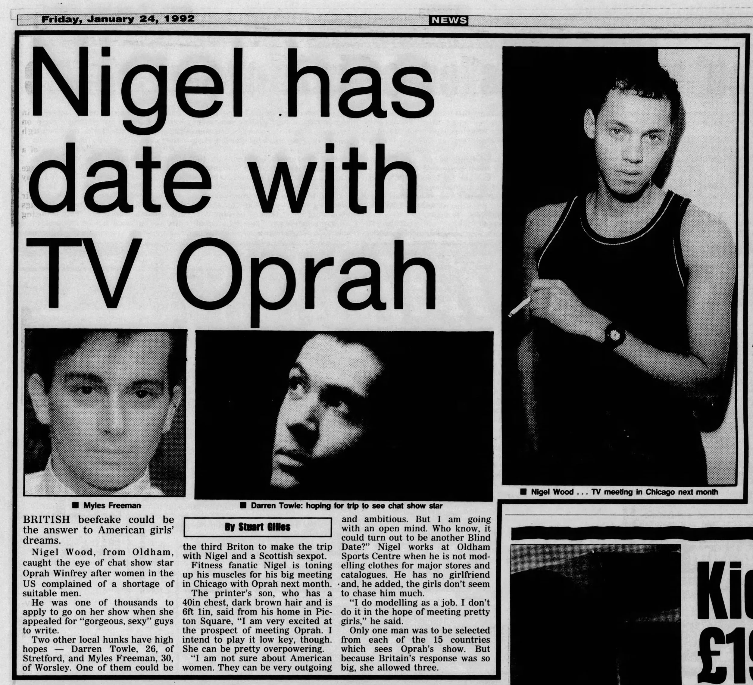 Manchester News 24 Jan 1992