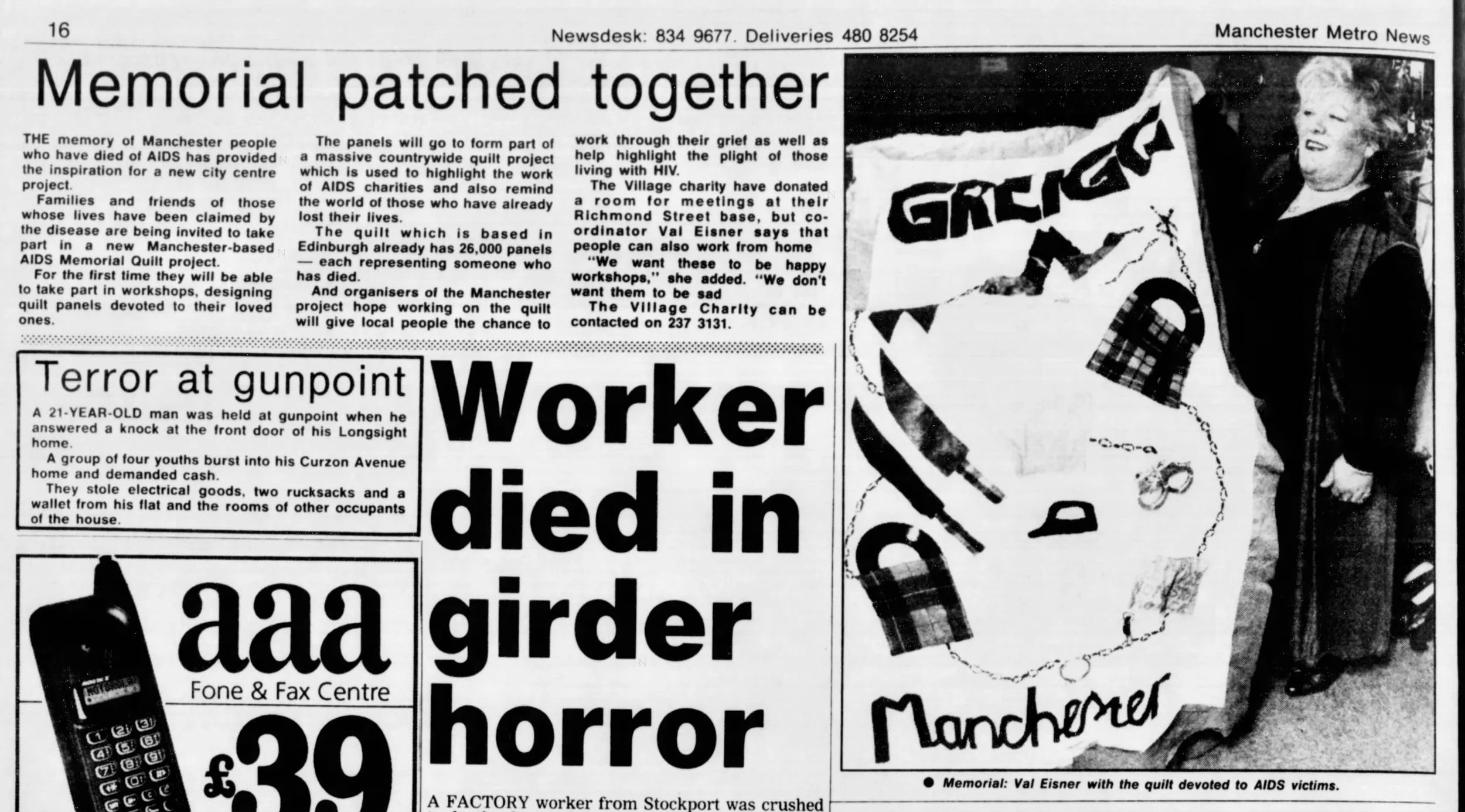 Manchester News 25 Mar 1994