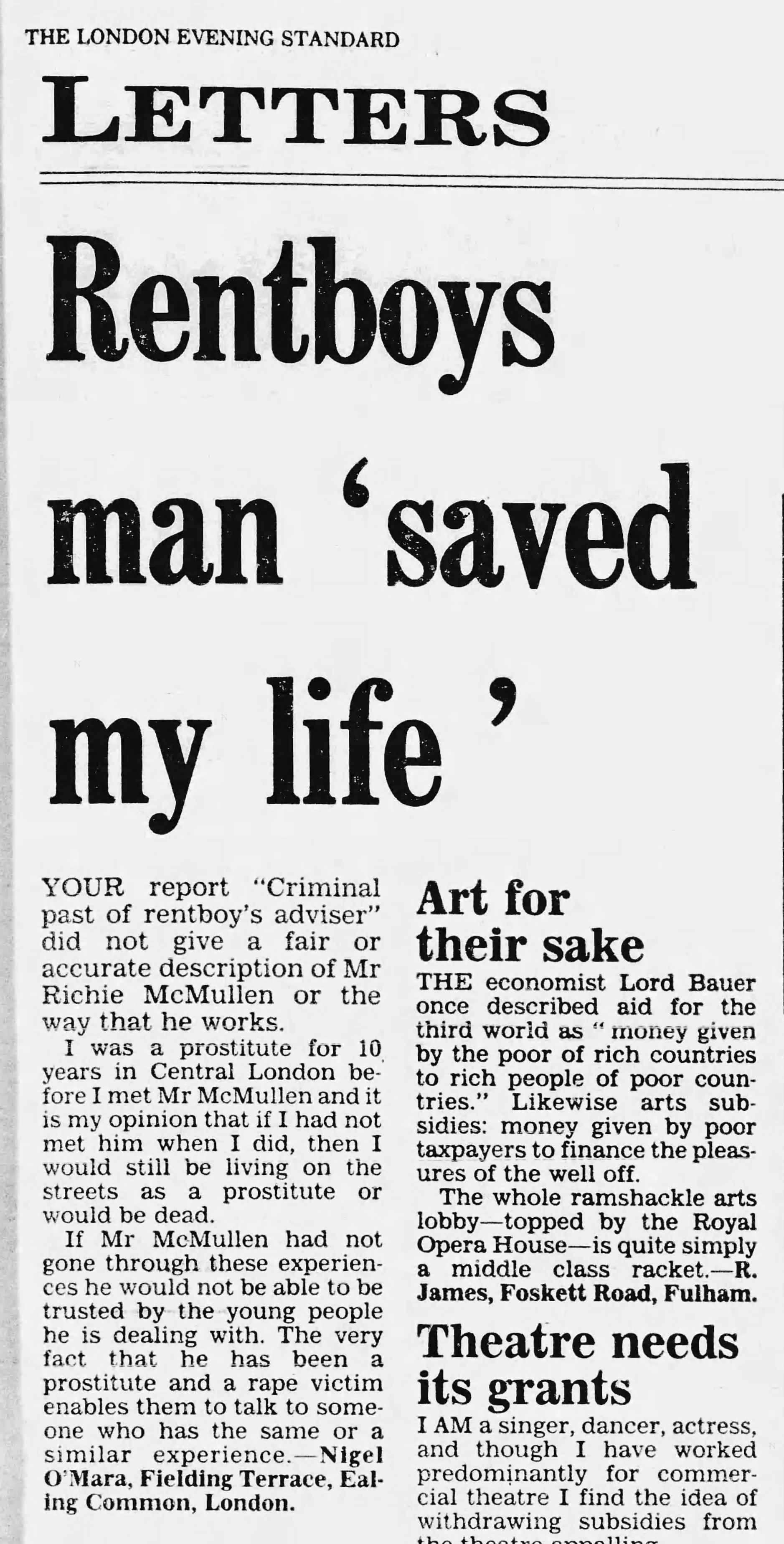 Evening Standard 18 May 1987