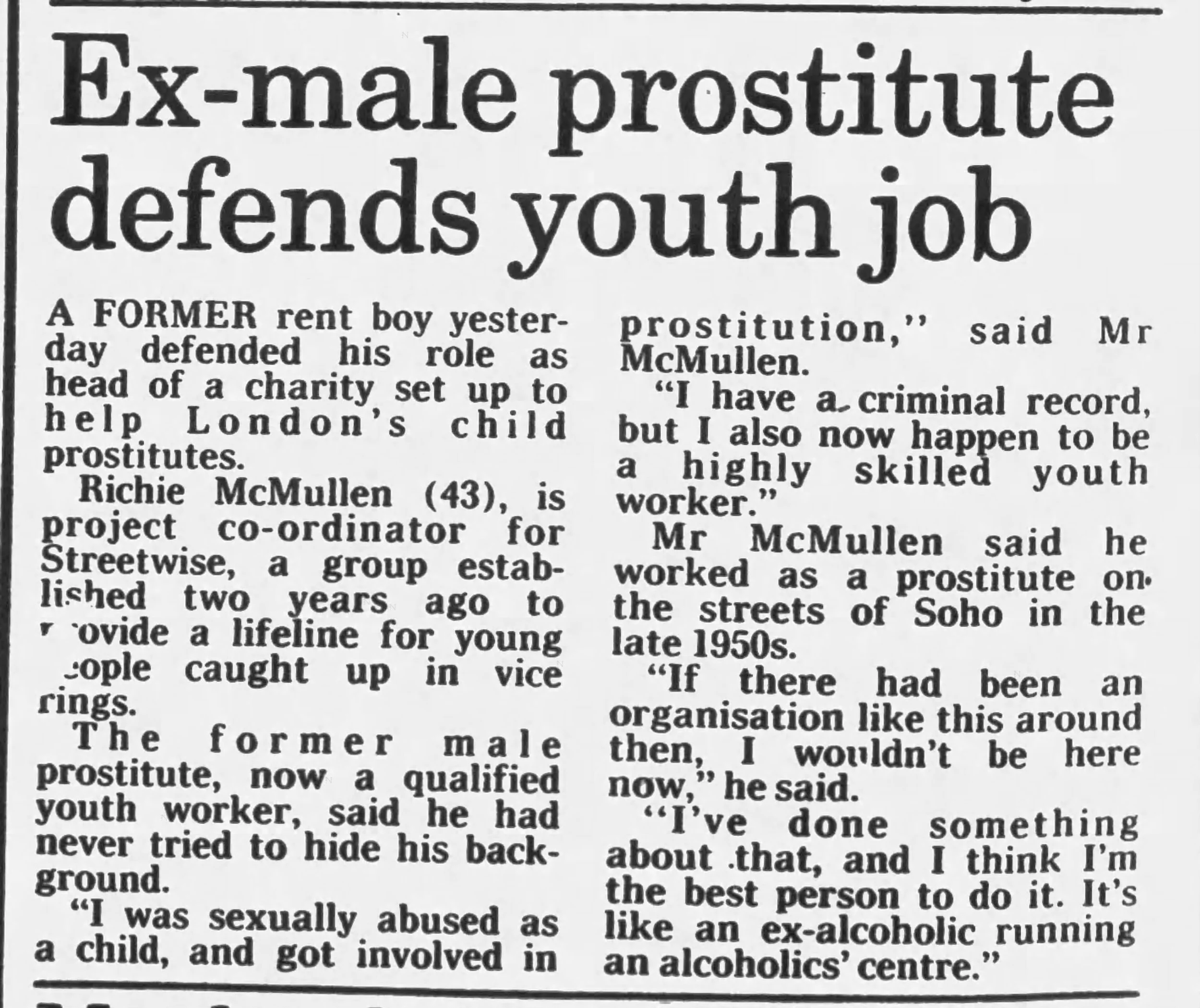 Daily Post 22 May 1987