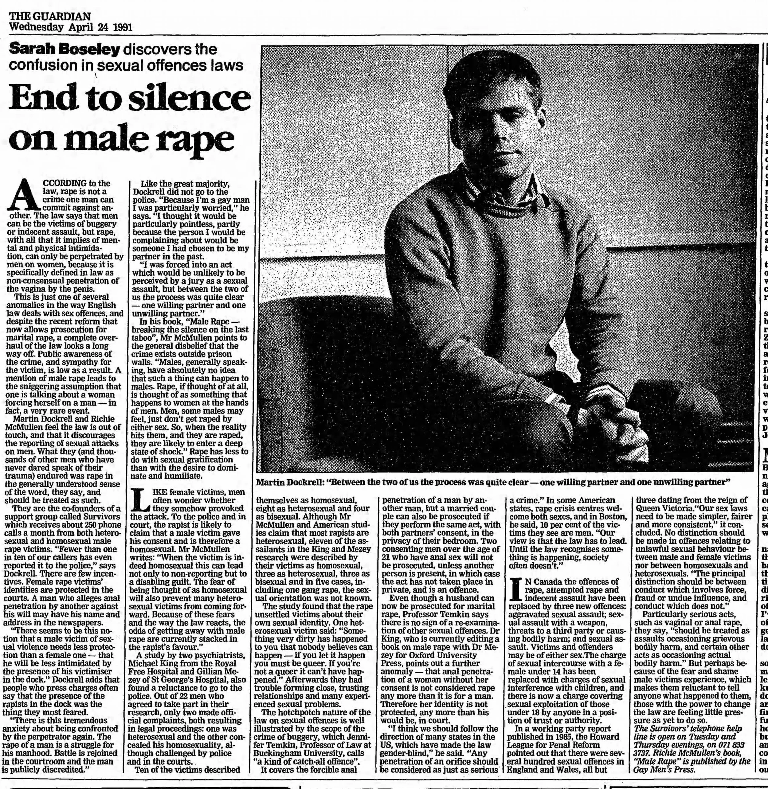 The Guardian 24 Apr 1991