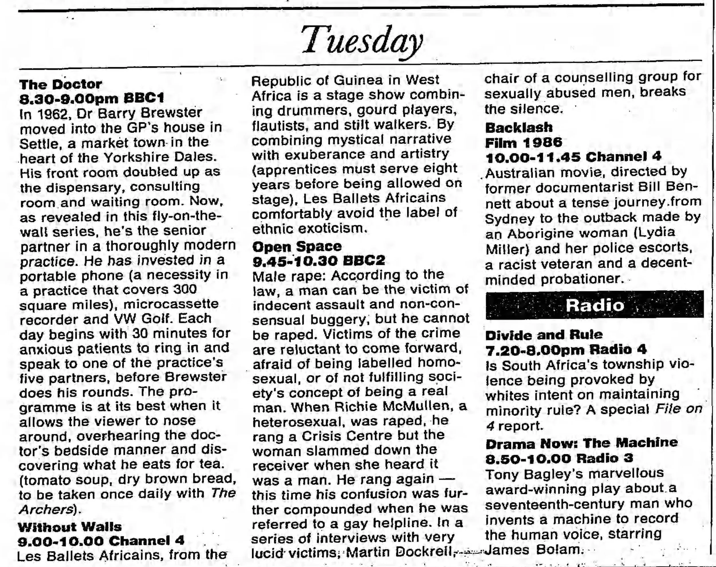 The Observer 21 Jul 1991