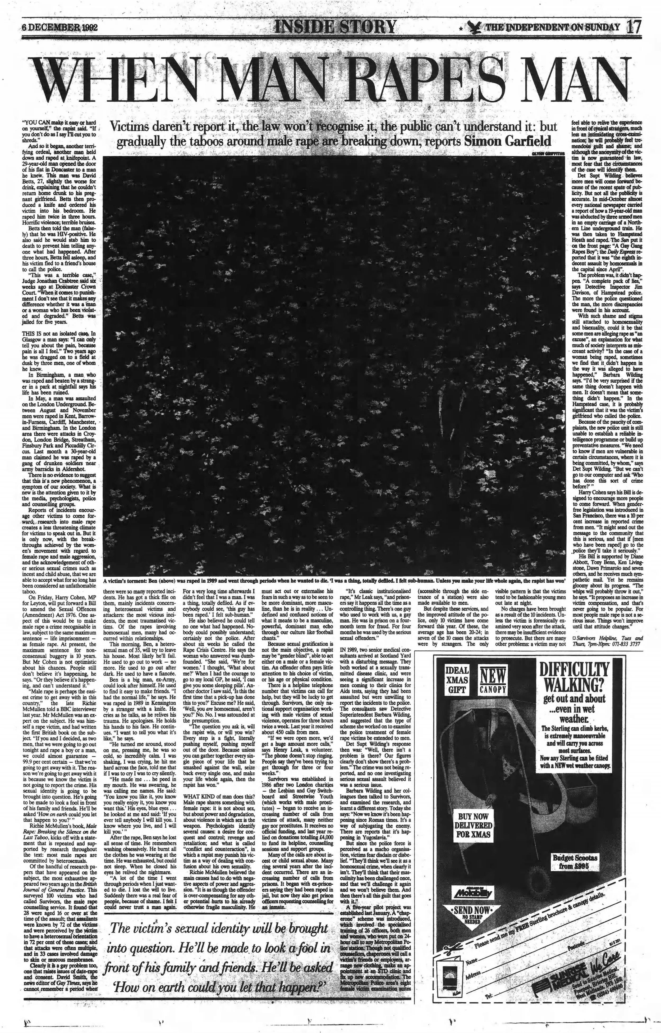 The Independent 6 Dec 1992