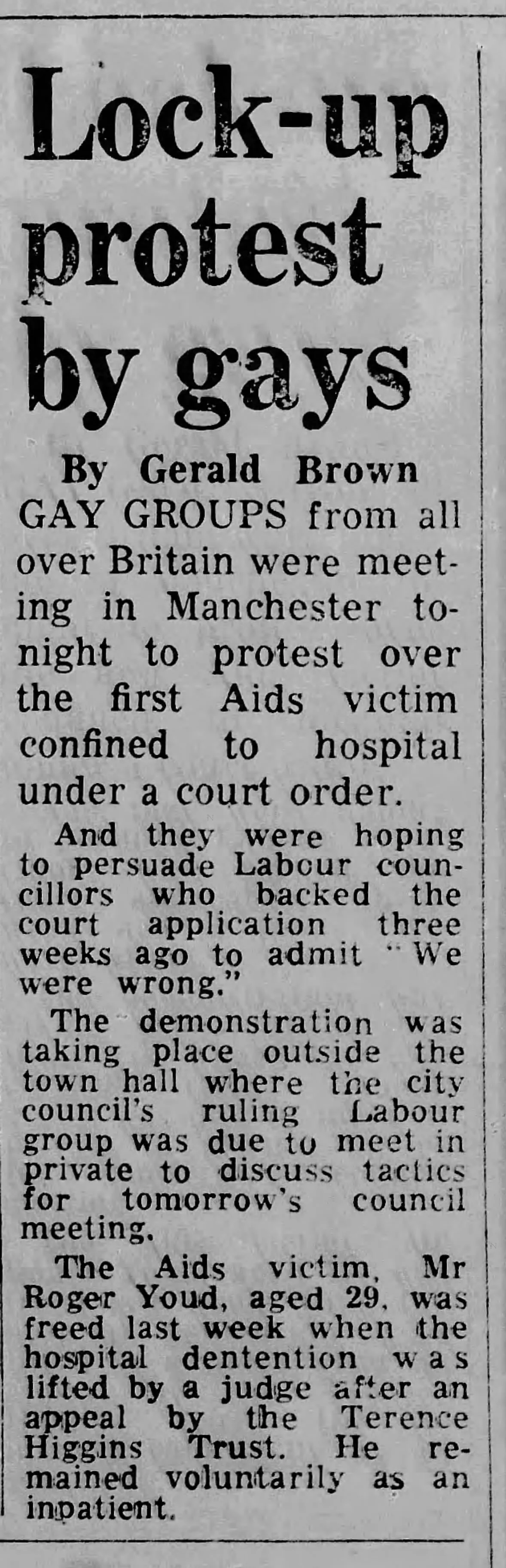 Manchester News 8 Oct 1985