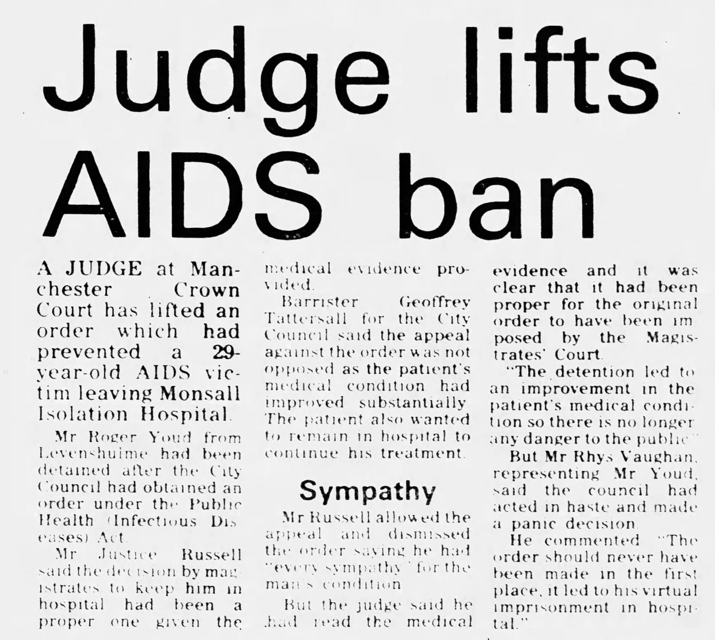 Mancs. Guardian 27 Sep 1985