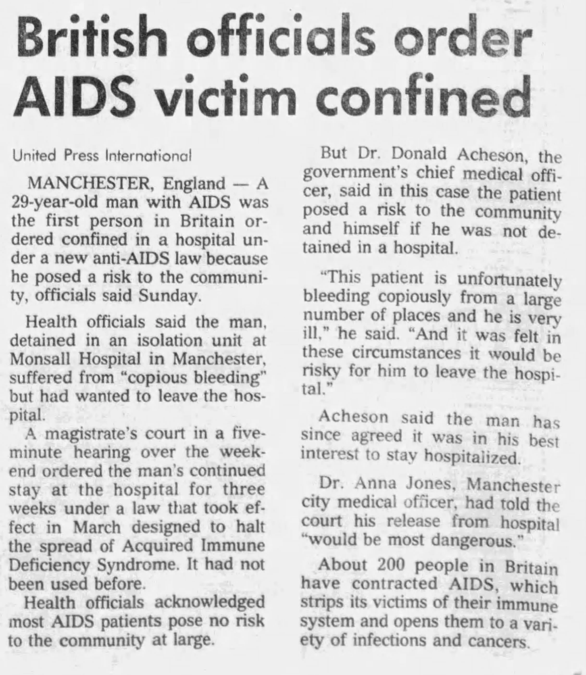 Modesto Bee, CA 16 Sep 1985