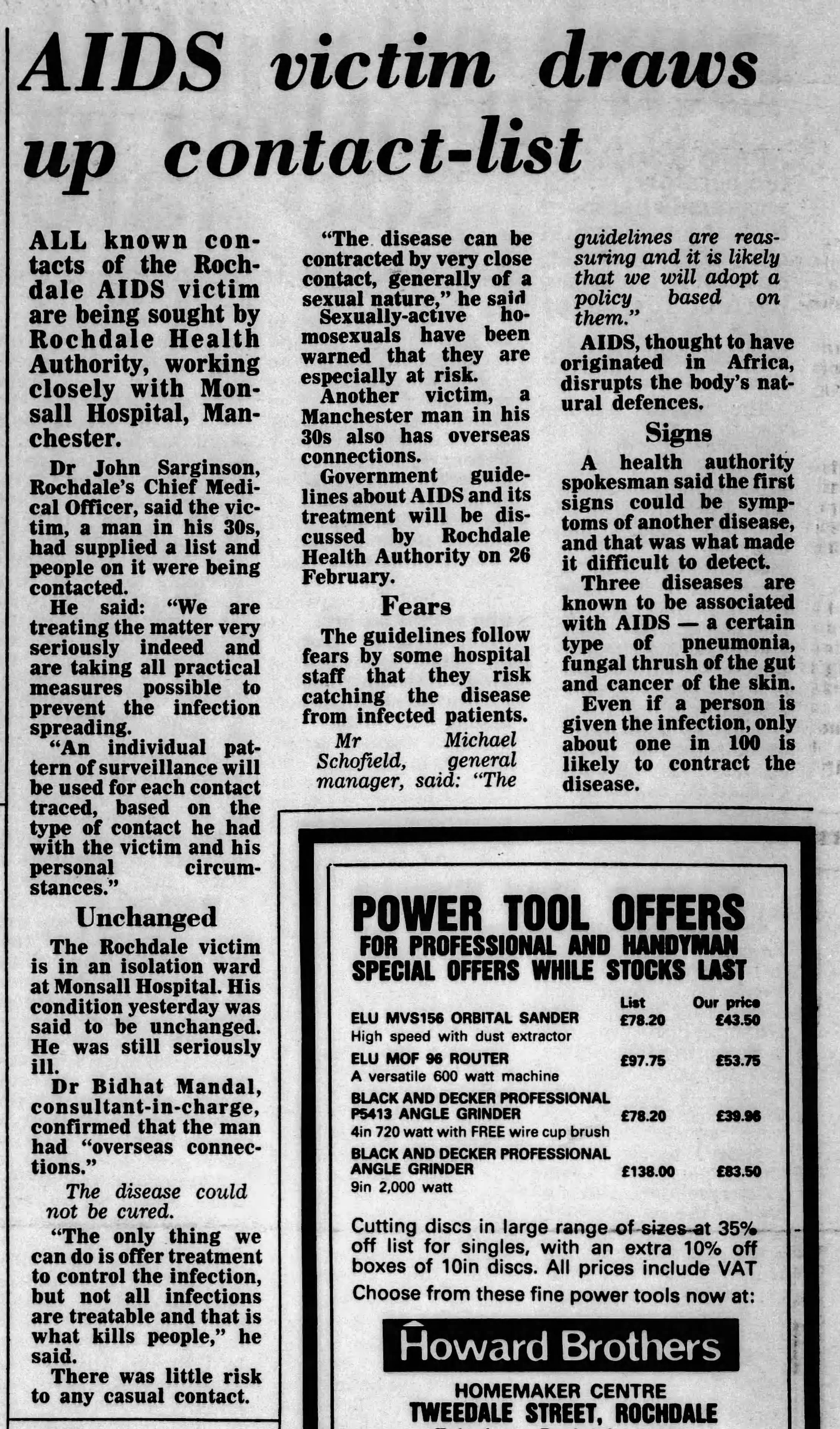 Rochdale Obsvr. 30 Jan 1985