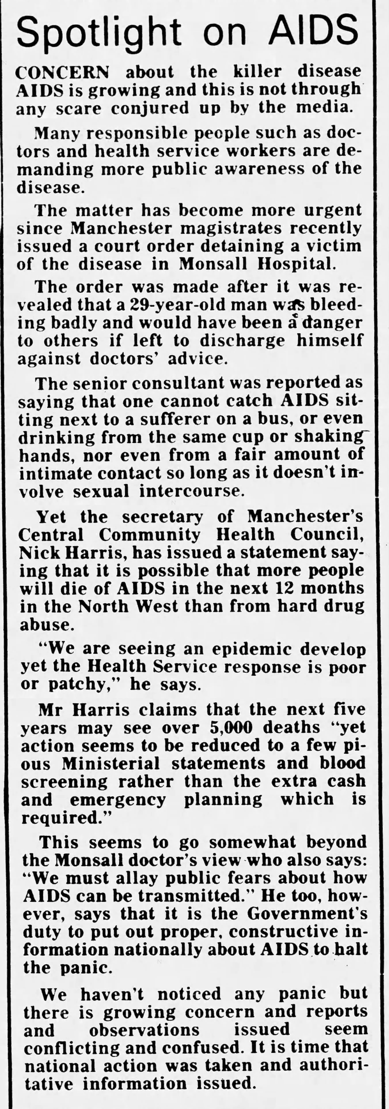 Mancs. Guardian 20 Sep 1985