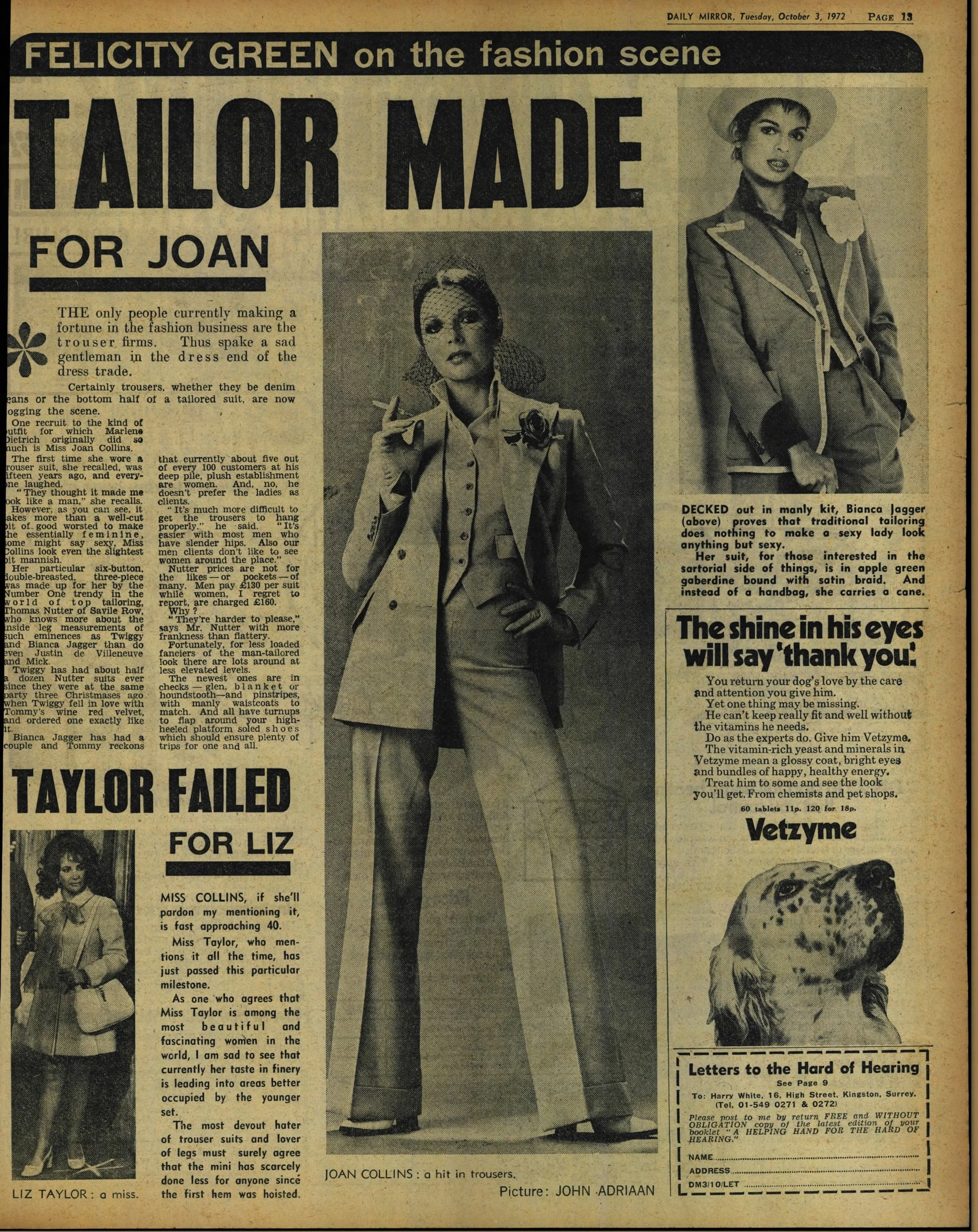 Daily Mirror 3 Oct 1972