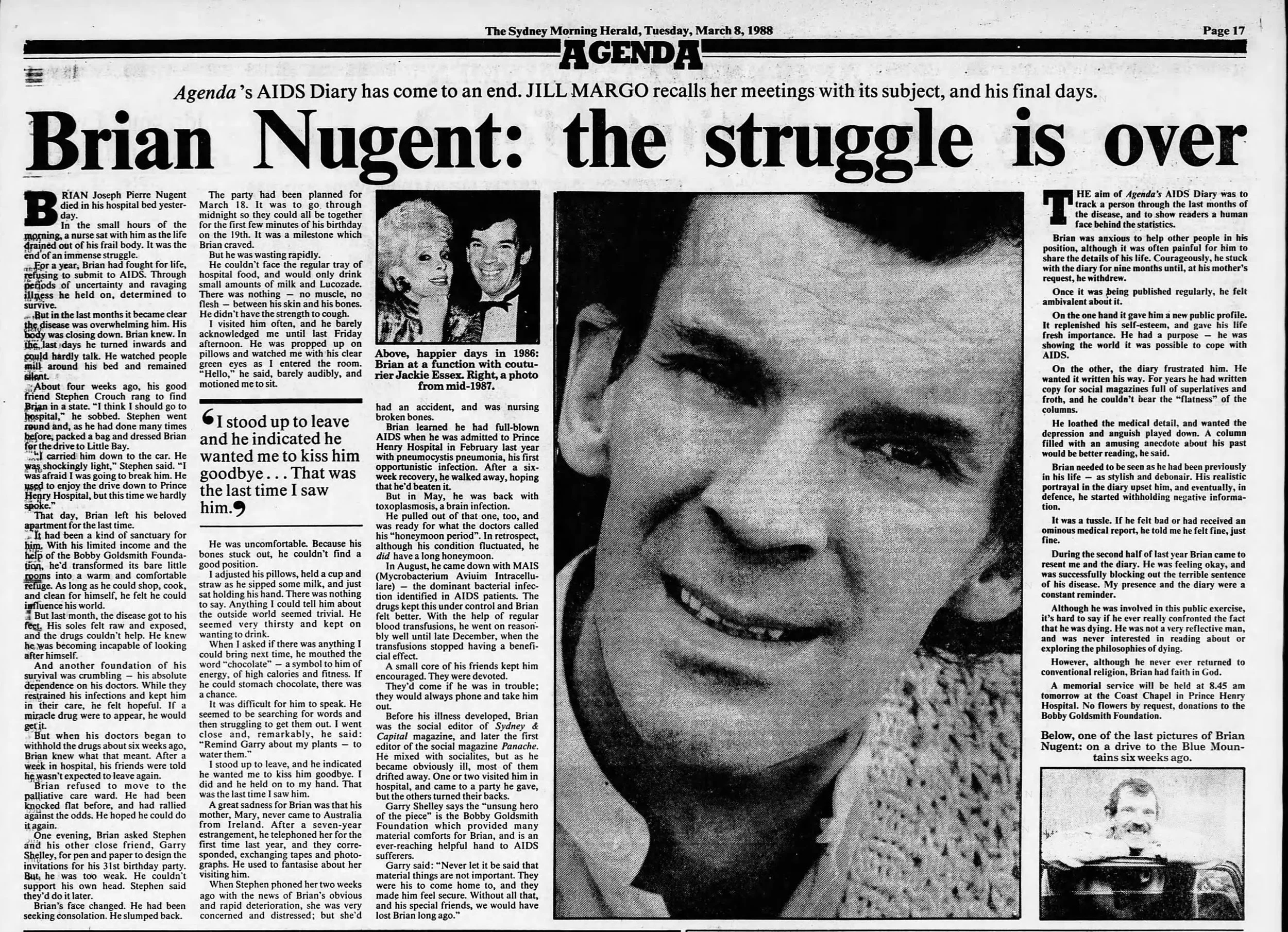 Sydney Morning Herald 8 Mar 1988