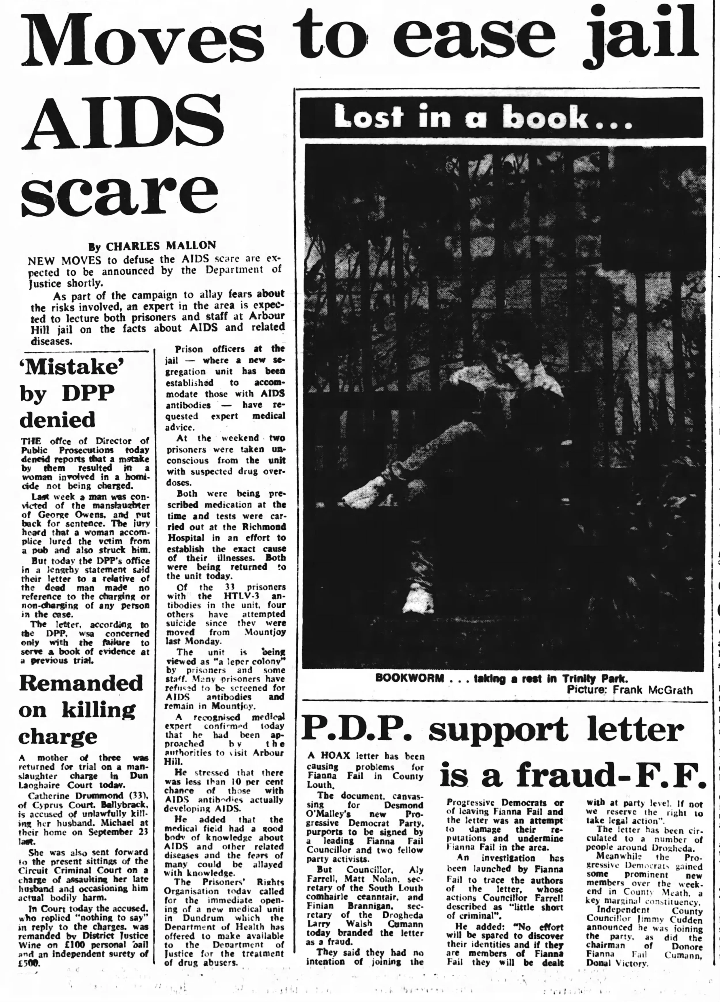 Evening Herald 20 Jan 1986