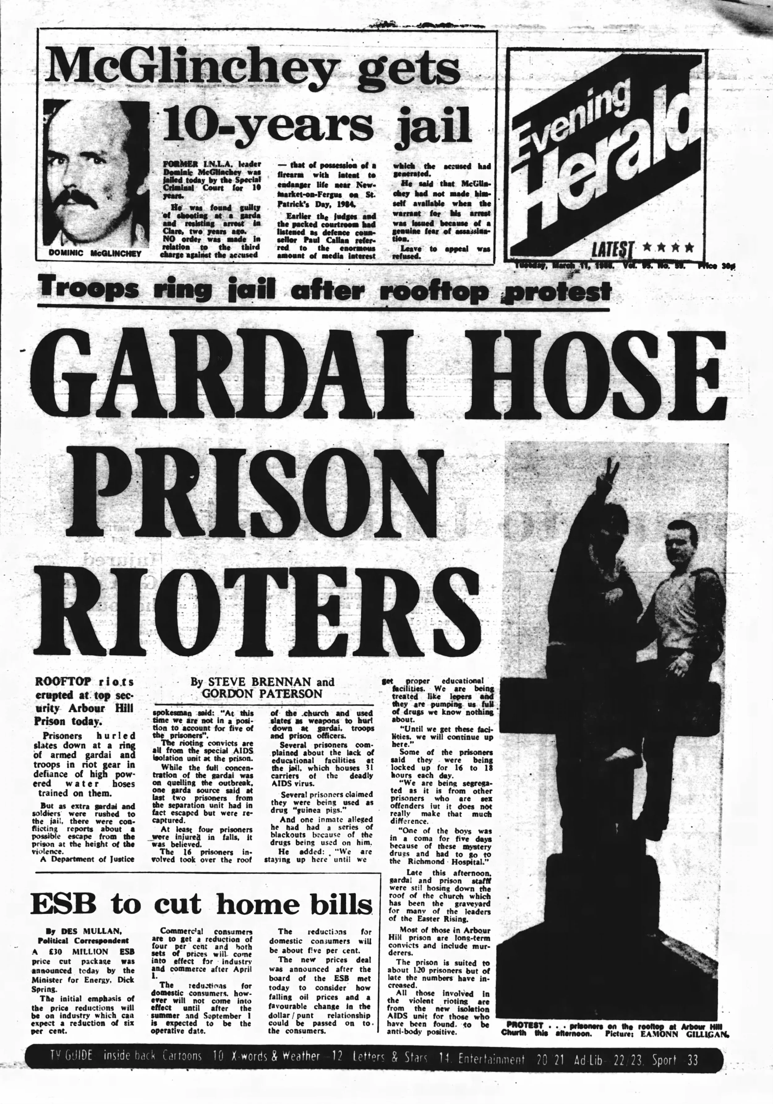 Evening Herald 11 Mar 1986