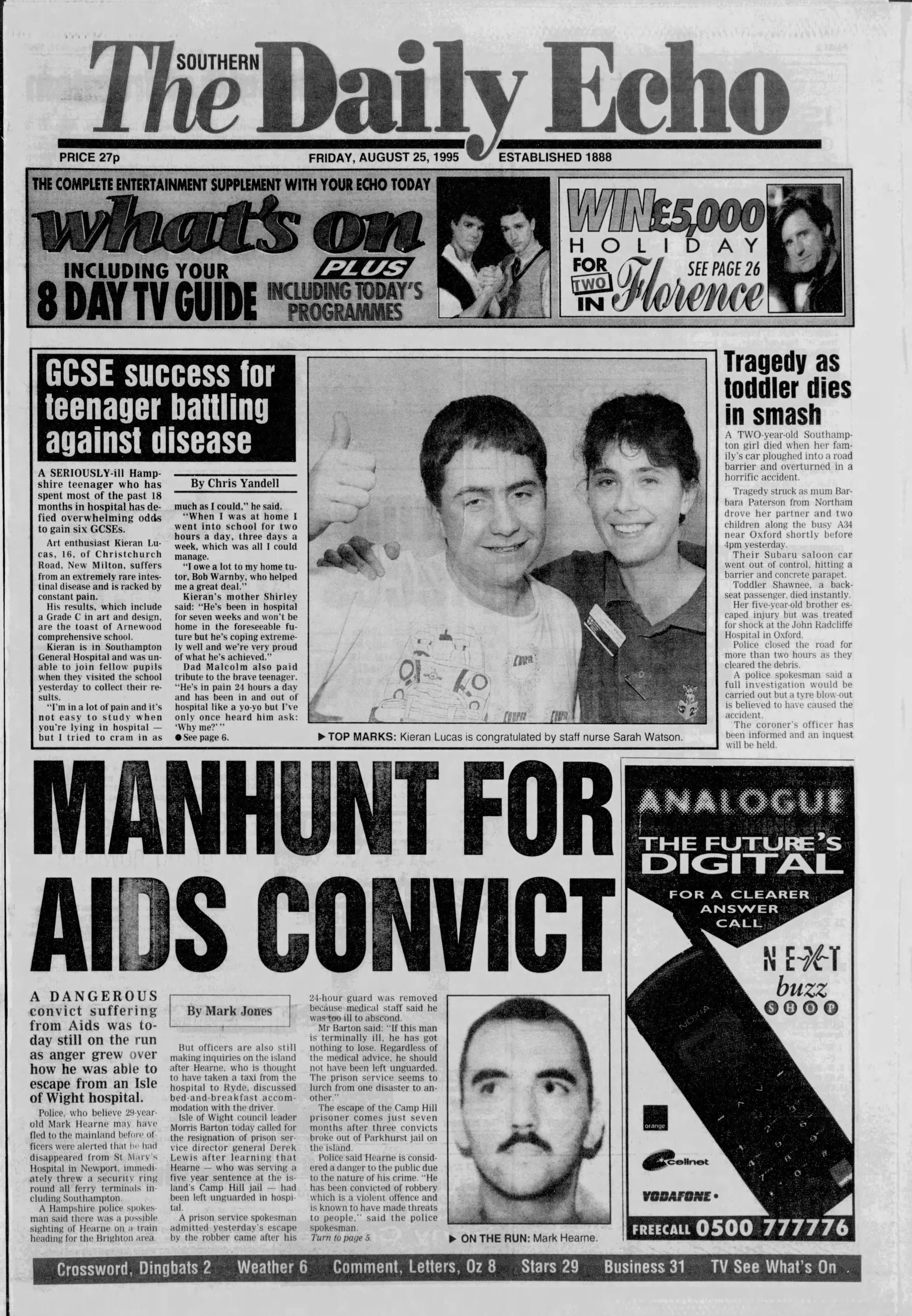 Southern Echo 25 Aug 1995