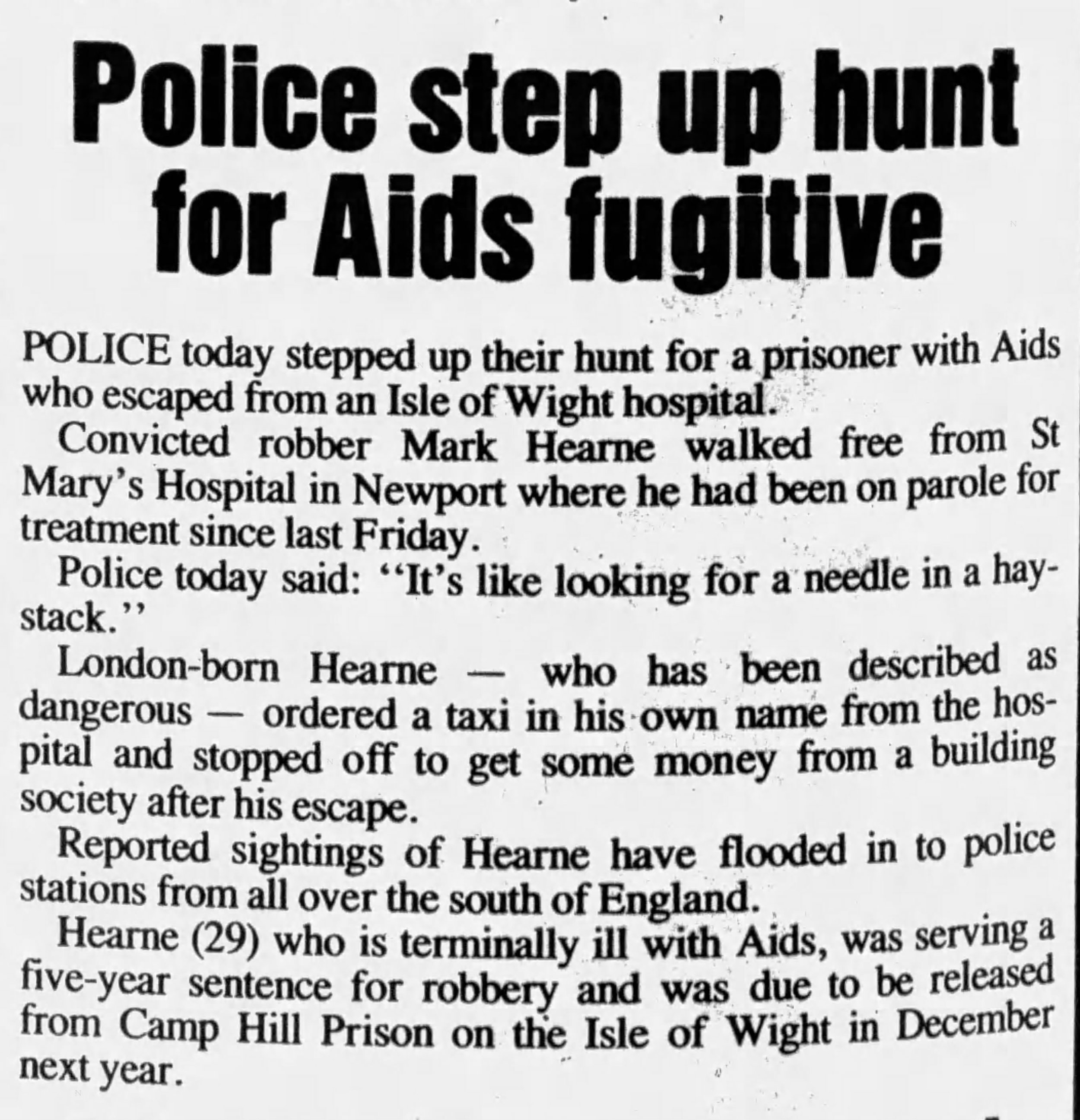 Lincolnshire Echo 25 Aug 1995