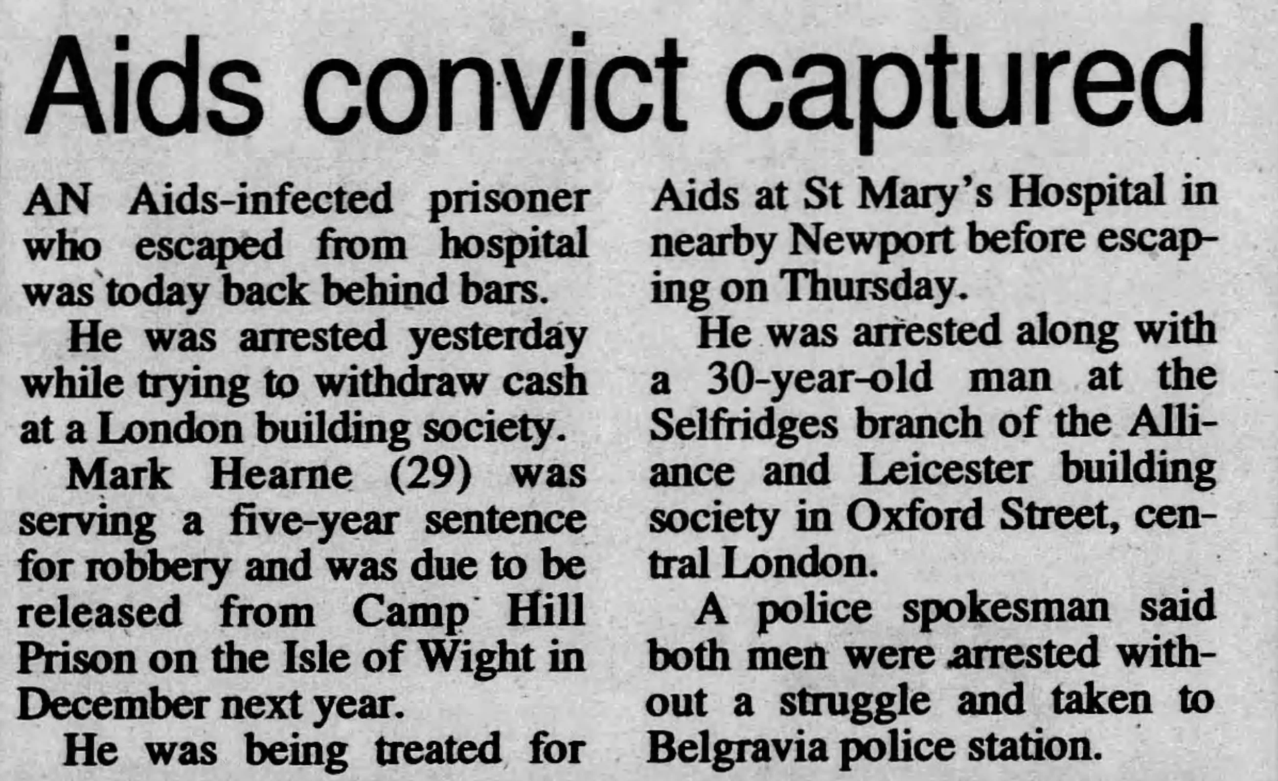 Evening Telegraph 26 Aug 1995