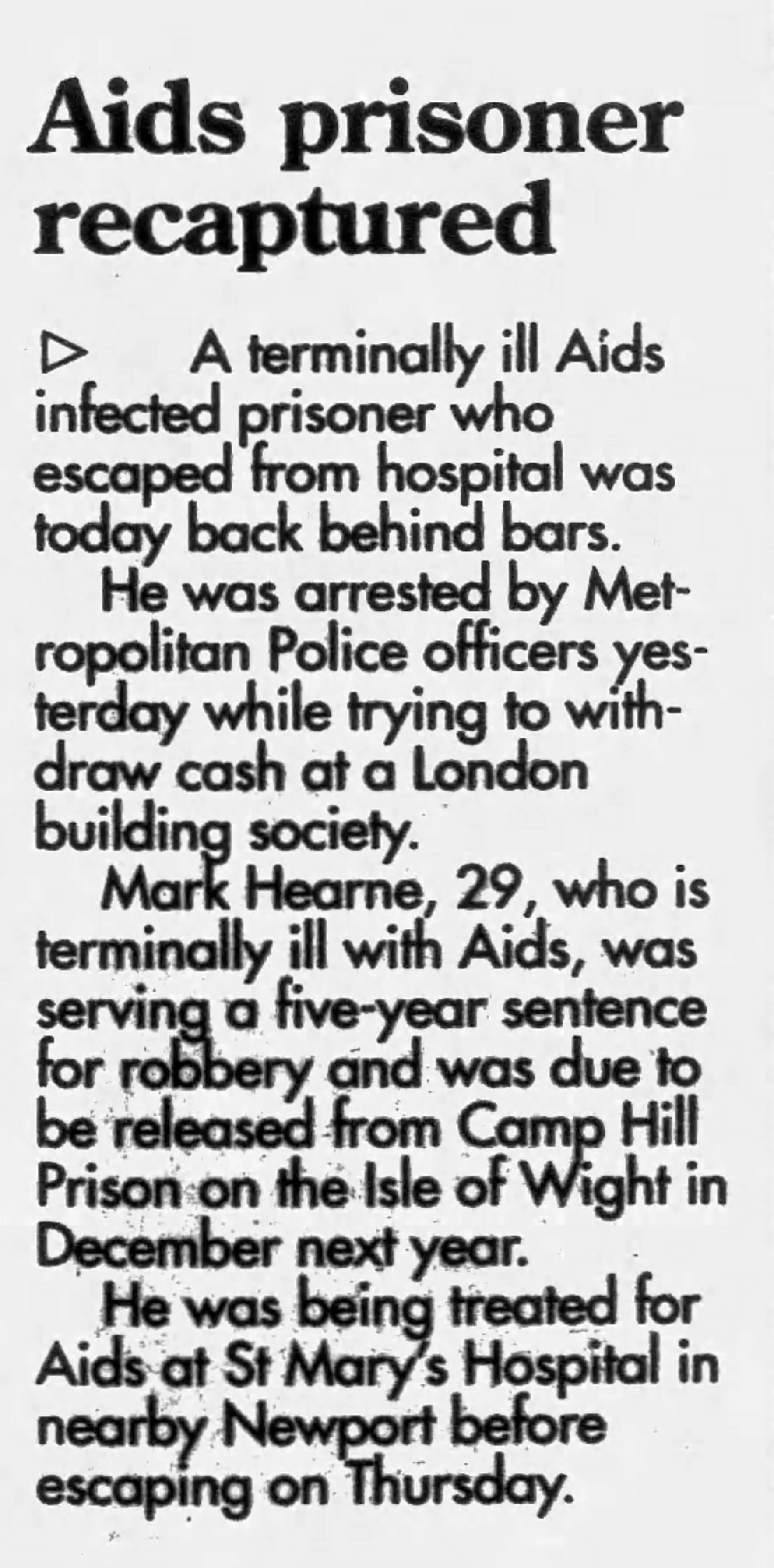 Herald Express 26 Aug 1995