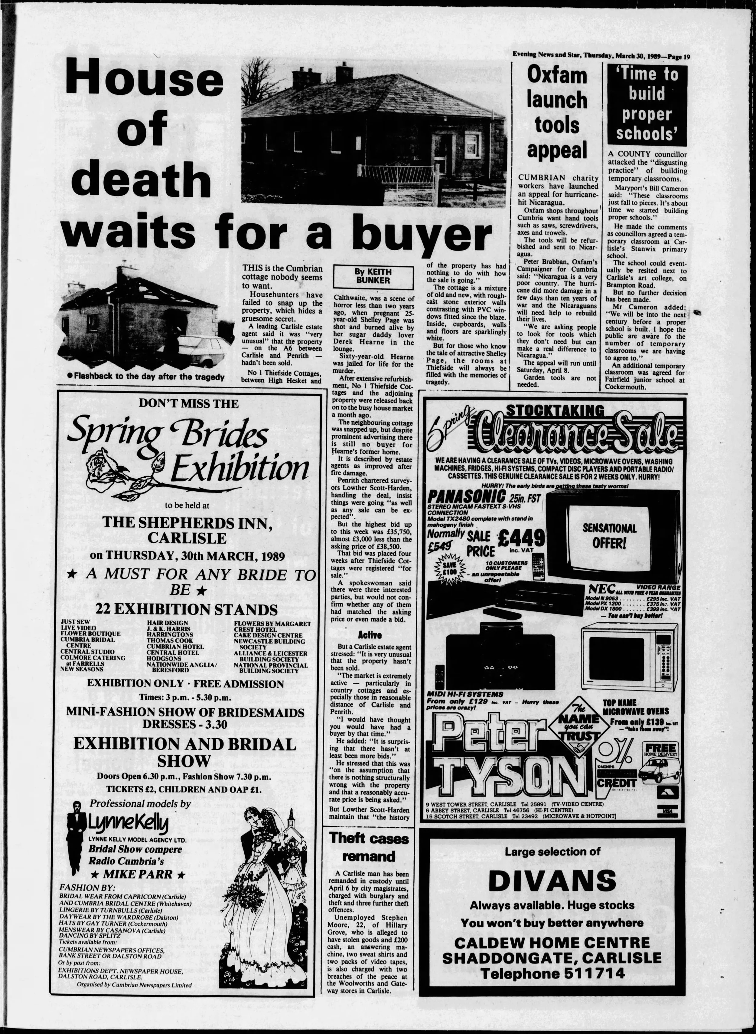 News &amp; Star 30 Mar 1989