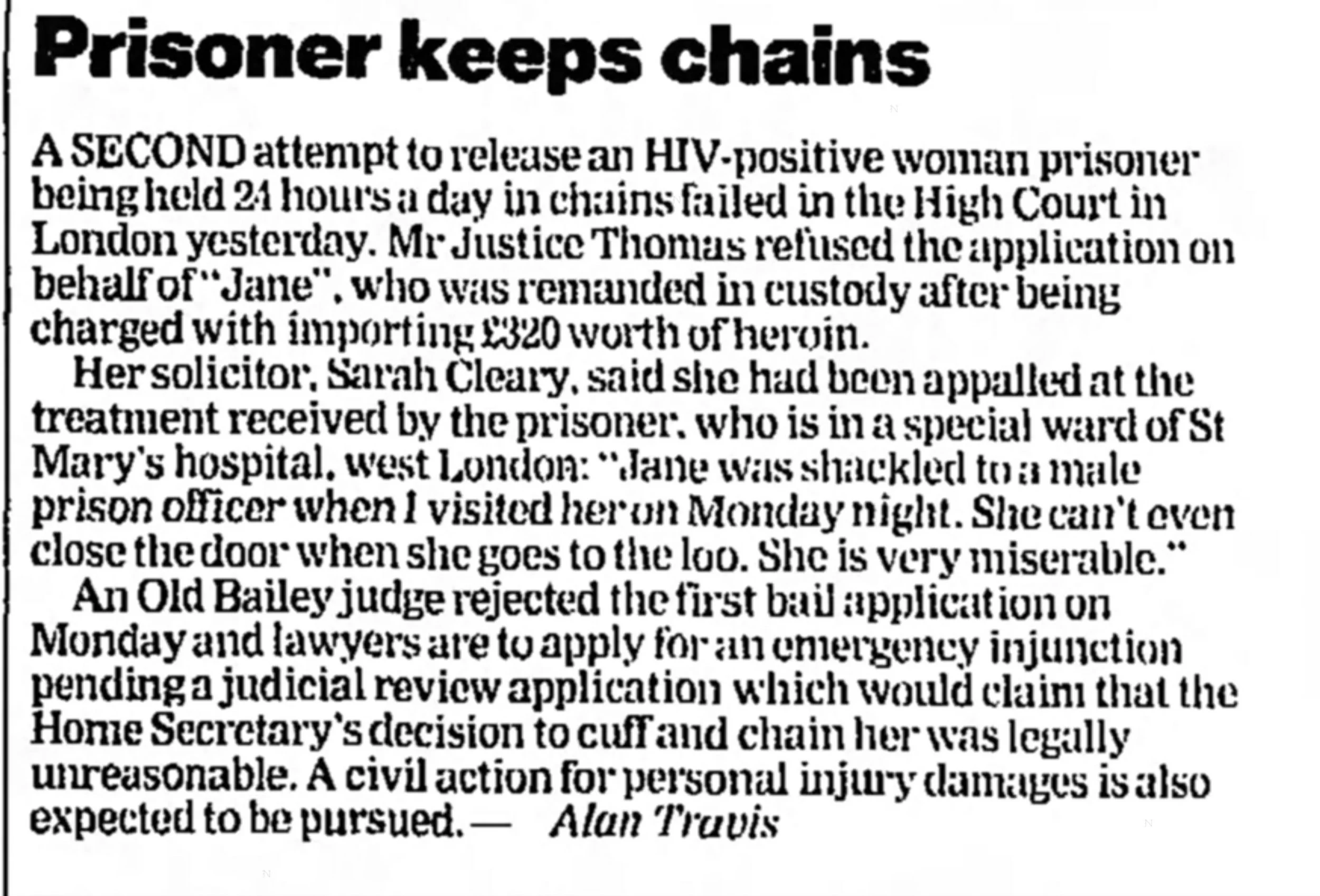 The Guardian 17 Jan 1996