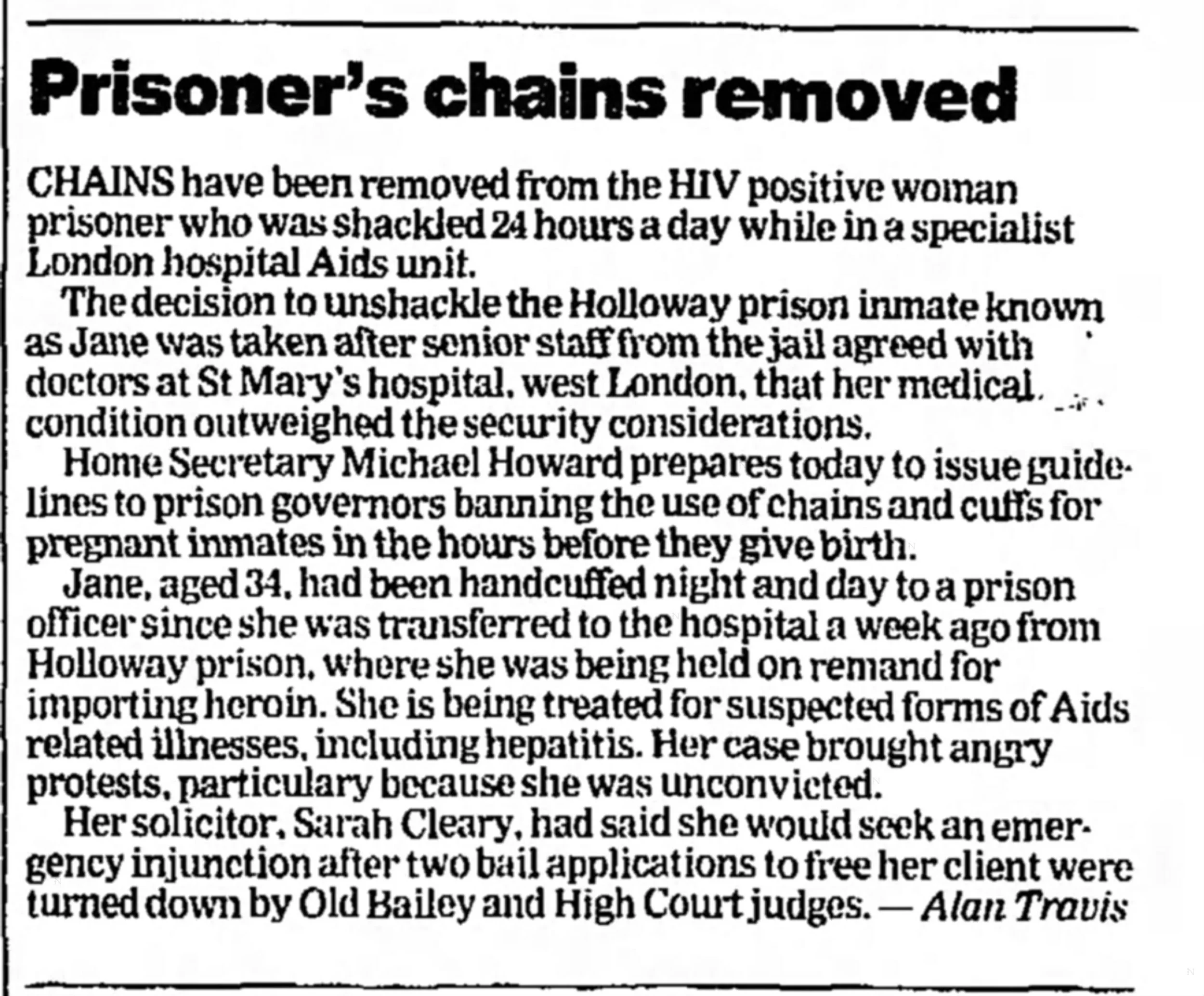 The Guardian 18 Jan 1996