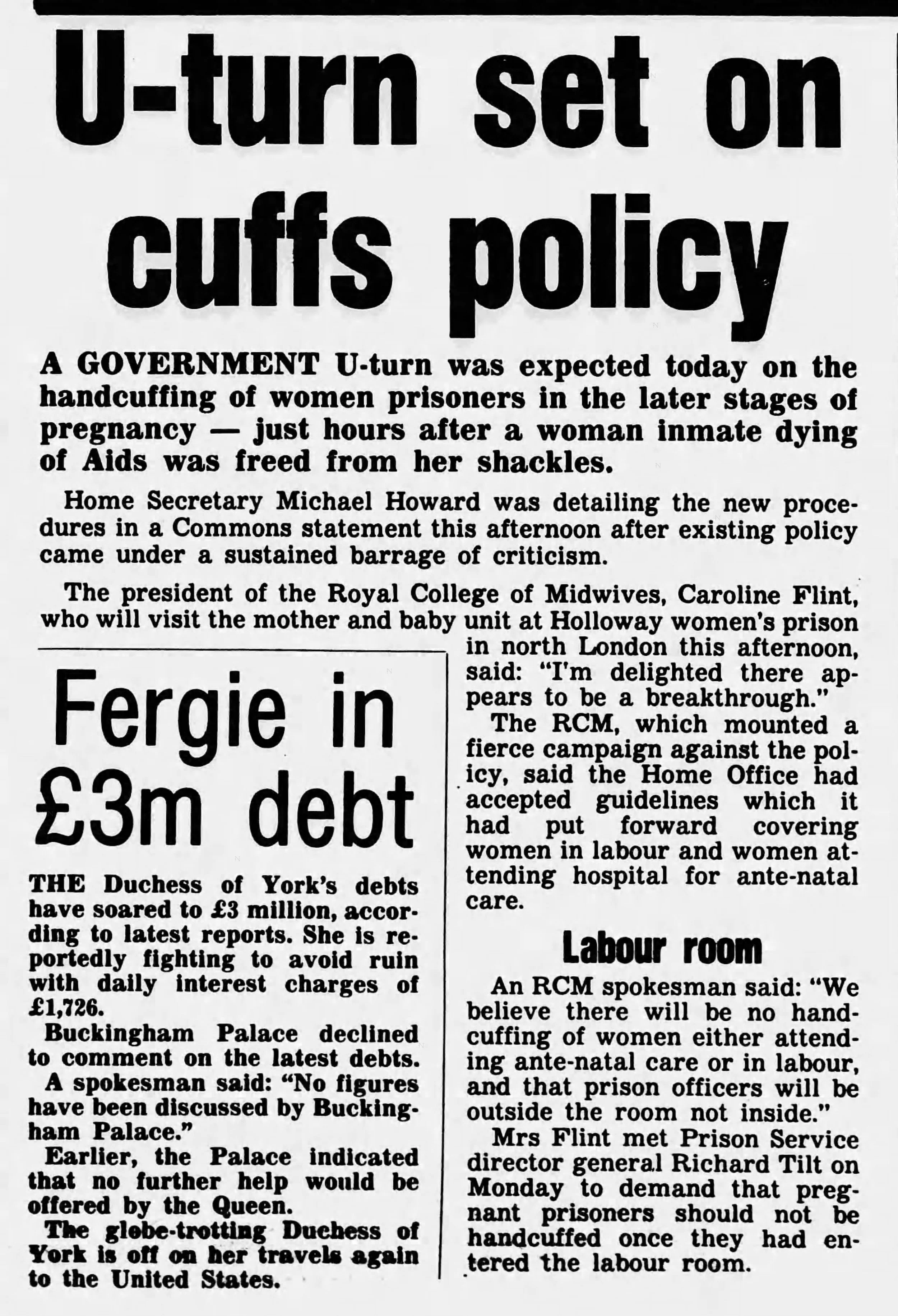 Birmingham Mail 18 Jan 1996