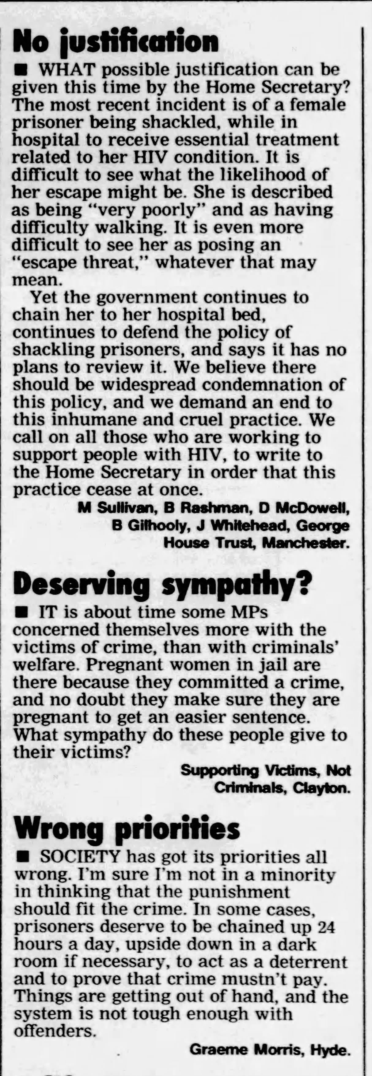 Manchester 22 Jan 1996