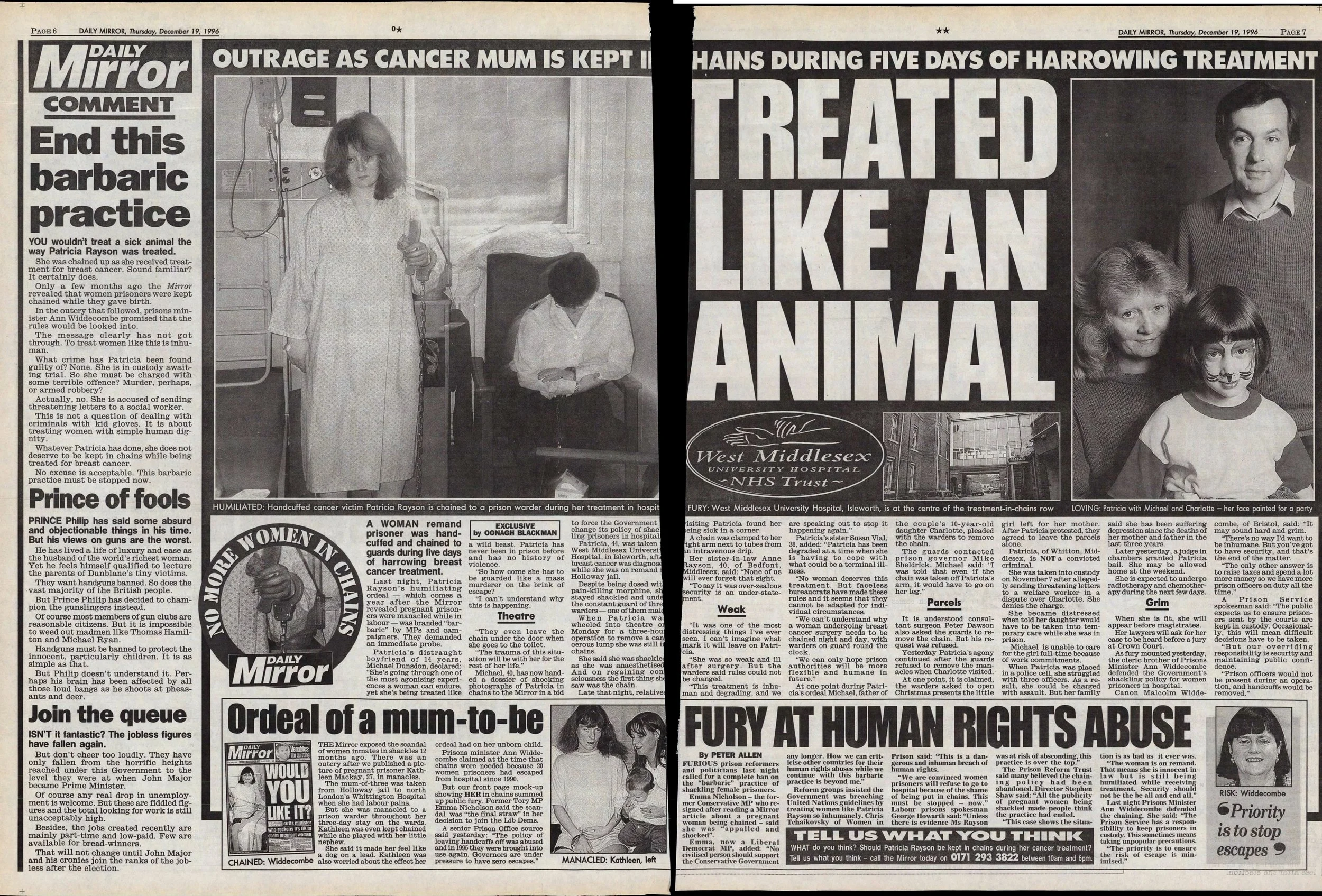 Daily Mirror 19 Dec 1996