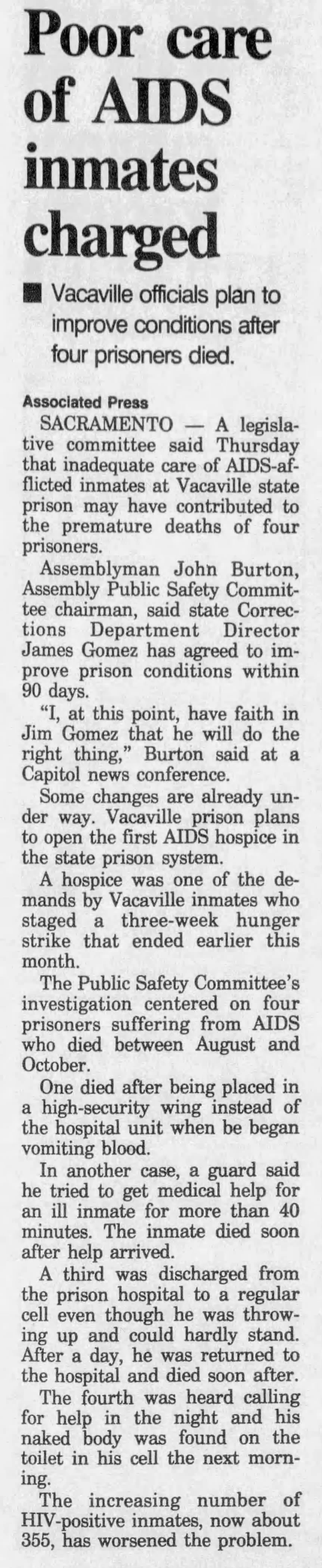 Fresno Bee 20 Nov 1992