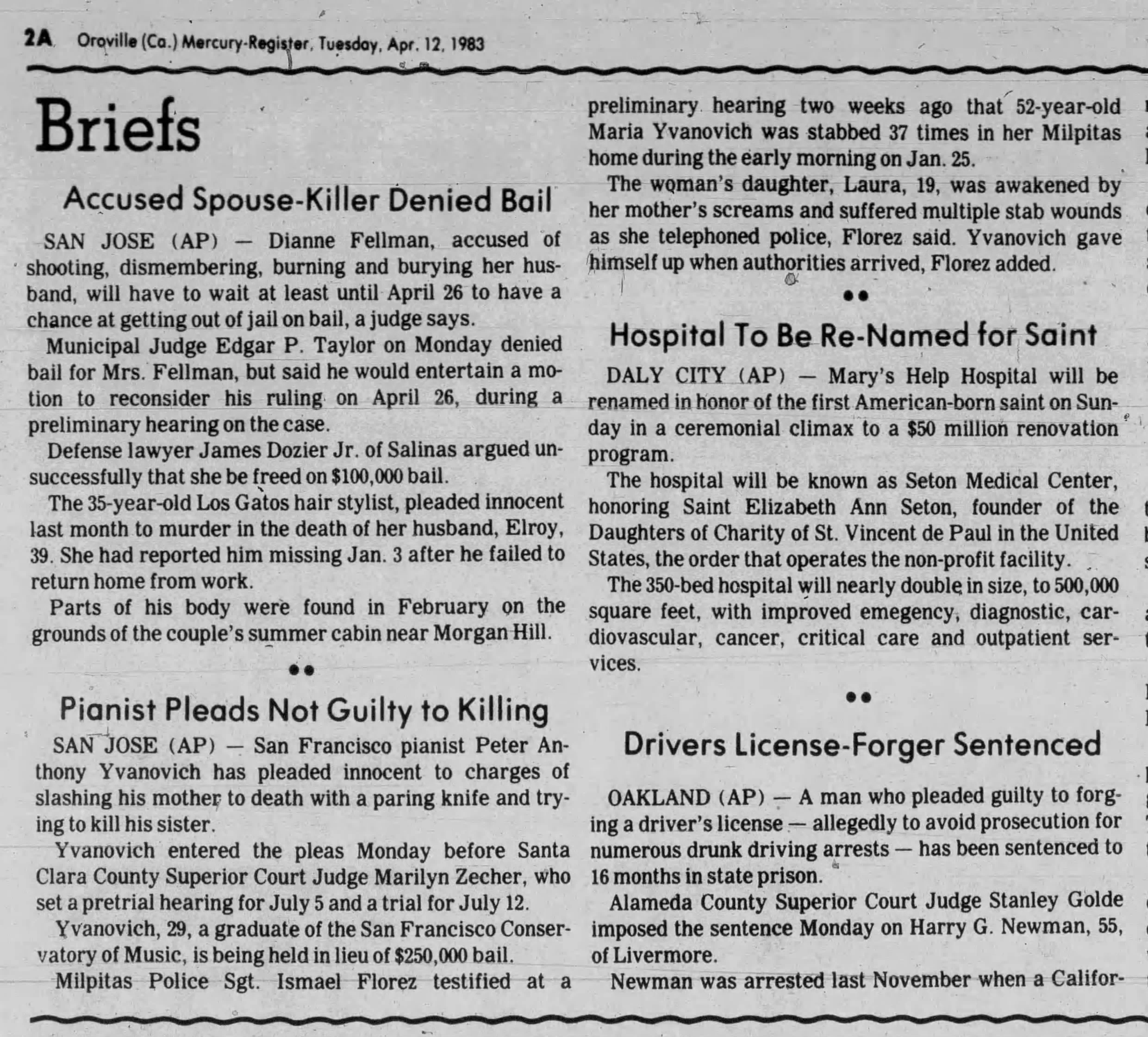 Oroville Mercury 12 Apr 1983