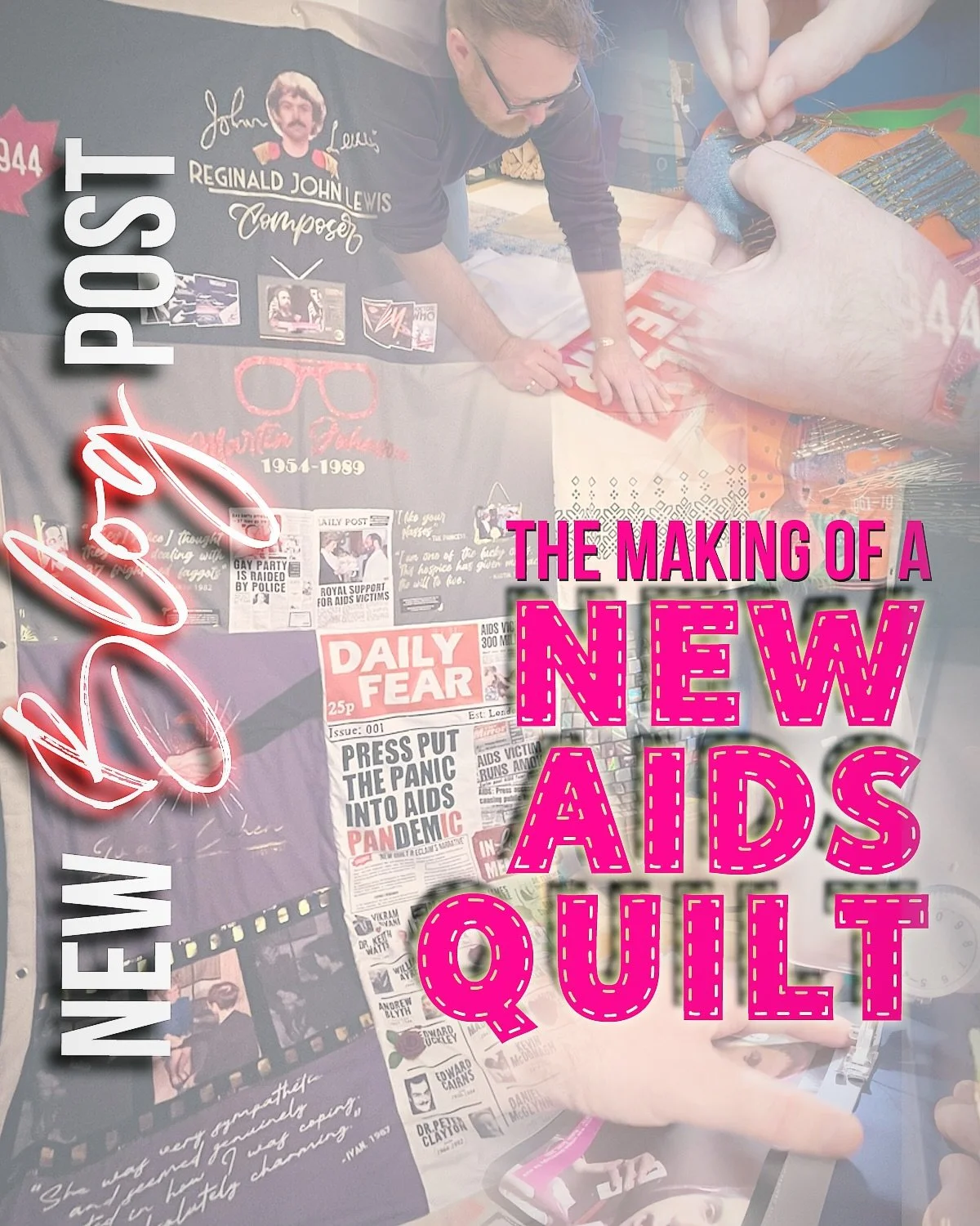 🚨🧵🪡NEW BLOG POST🧵

&lsquo;New AIDS Quilt: WAD25&rsquo;

For World AIDS Day 2025 I undertook an eight‑week challenge to create eight new AIDS quilt panels, each a piece of a single 12 ft by 12 ft display‑ready quilt intended to join the UK AIDS Me