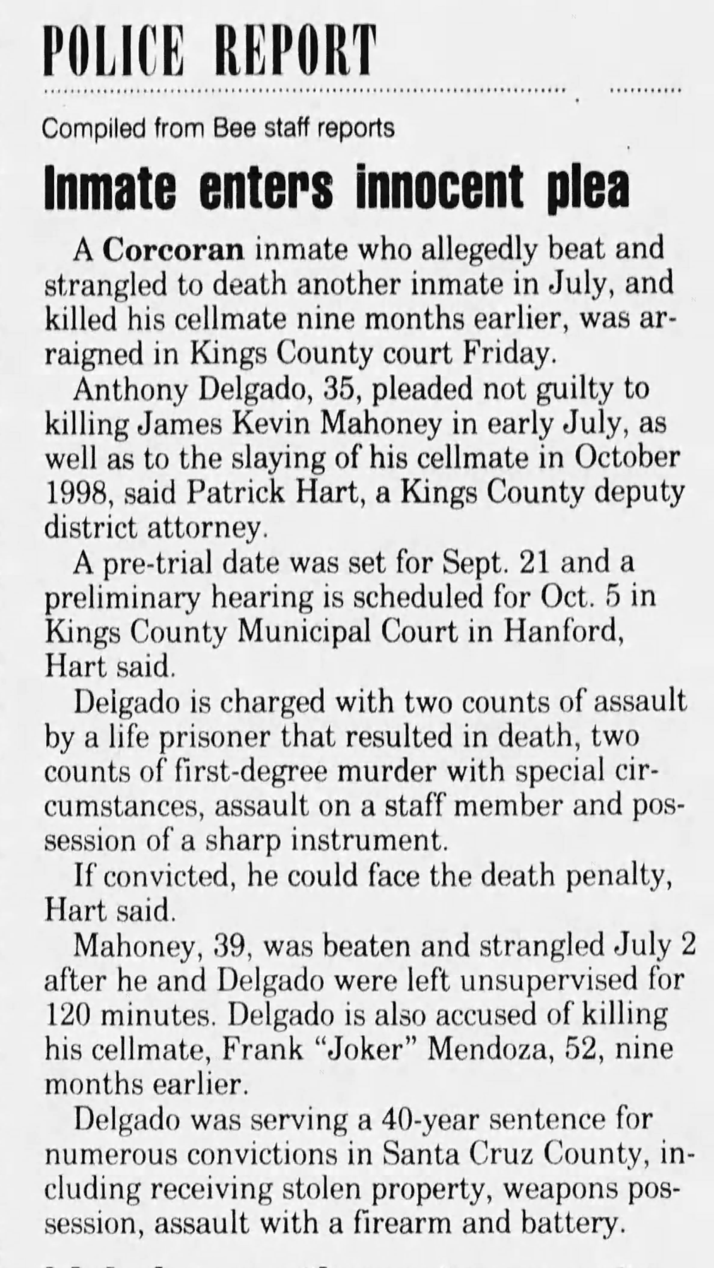 Fresno Bee 7 Aug 1999