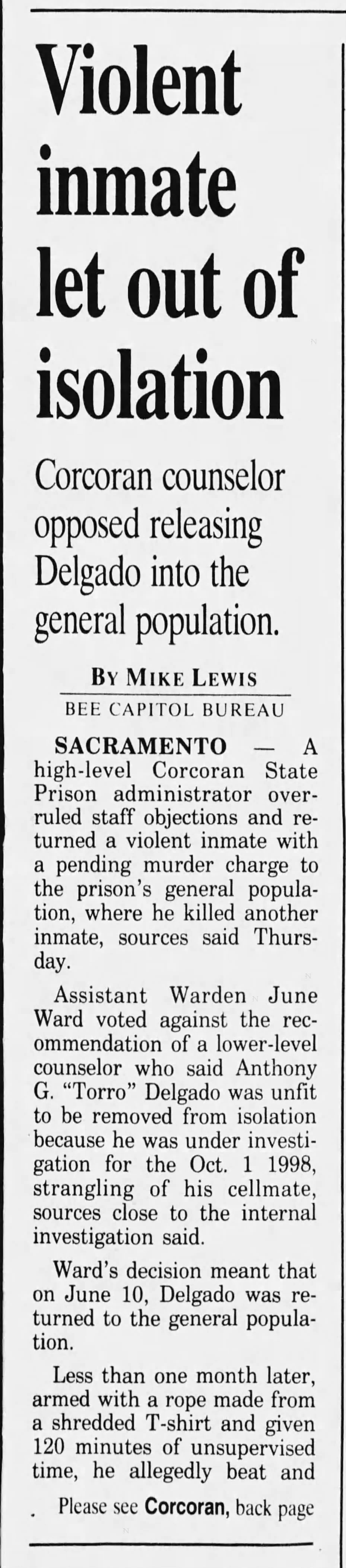 Fresno Bee 16 Jul 1999