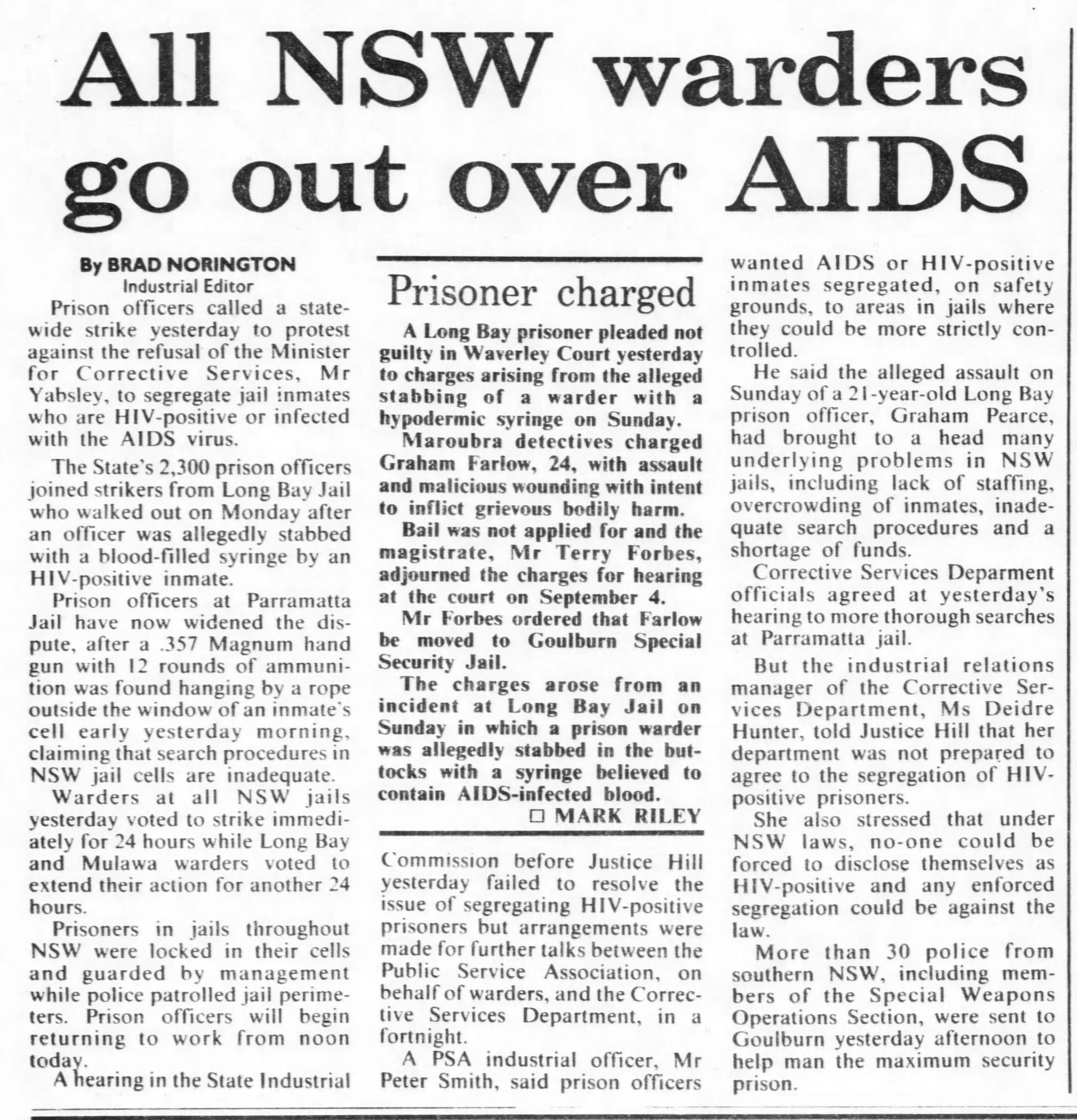 Syd M'Herald 25 Jul 1990