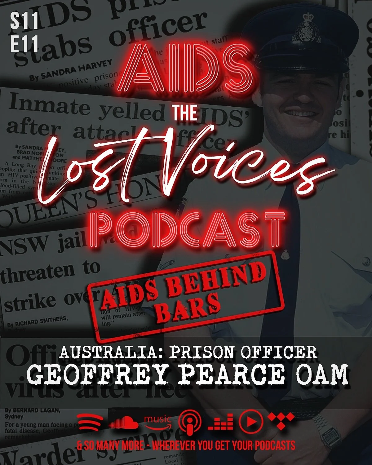 🚨🎙️NEW EPISODE: Prison Officer Geoffrey Pearce OAM🇦🇺🚨 

Geoffrey Pearce O.A.M. was a prison corrections officer at Long Bay Jail in New South Wales who, shortly after completing his training at 21 and with his whole life and career ahead of him,