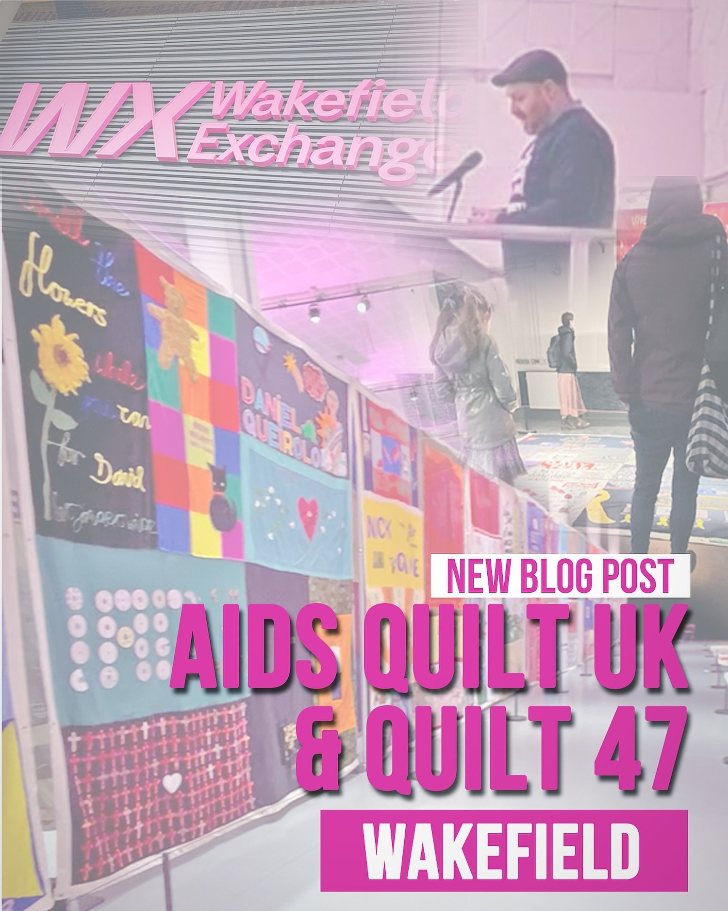 ‼️NEW BLOG POST✊🏻

AIDS Quilt UK &amp; Quilt 47.

A brief look back at my visit to the UK AIDS Memorial Quilt exhibition, which, for the first time, travelled outside London and was displayed in Wakefield. The occasion was especially meaningful as i