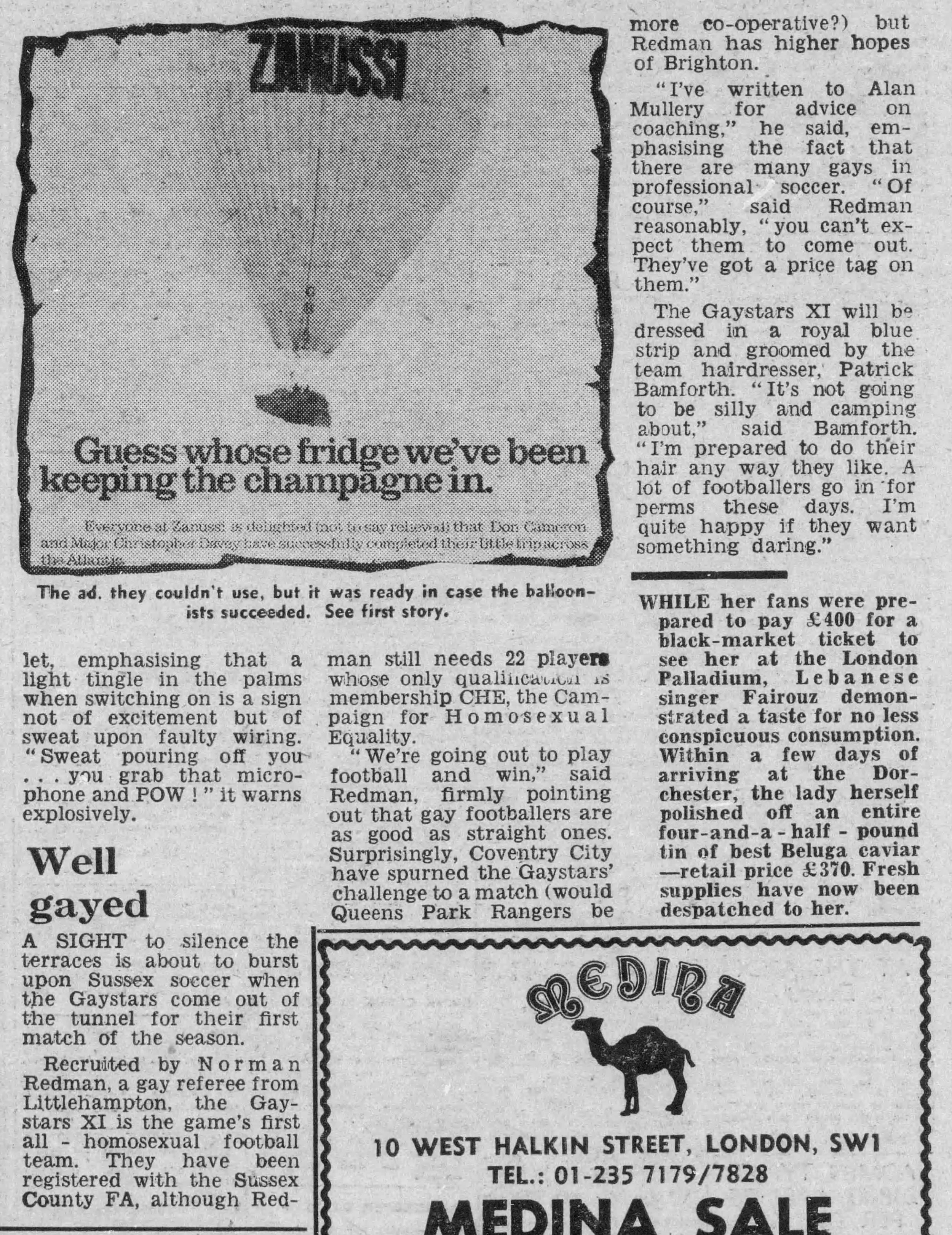 Evening Standard 31 Jul 1978
