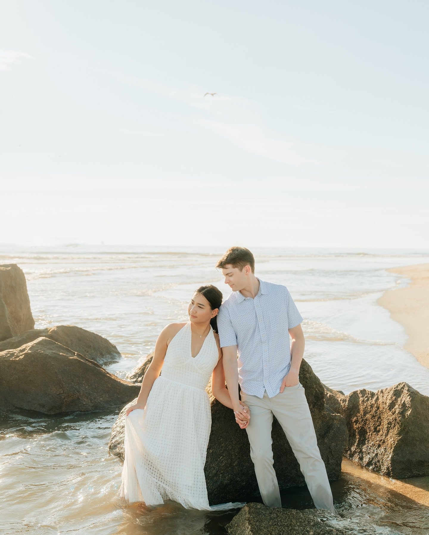 Morning glow + ocean love 🌊
