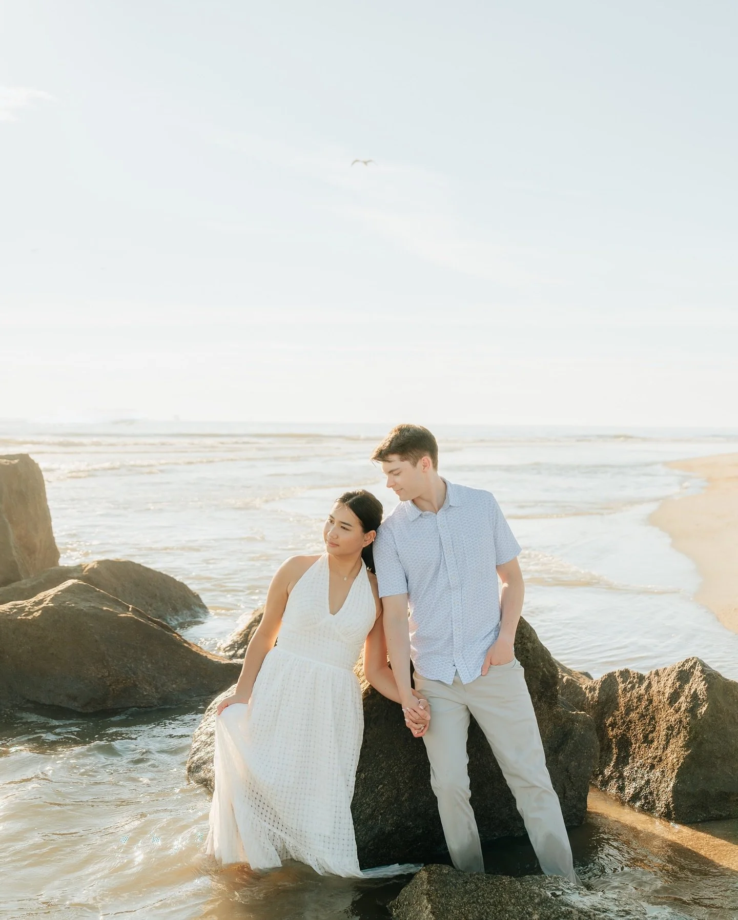 Morning glow + ocean love 🌊