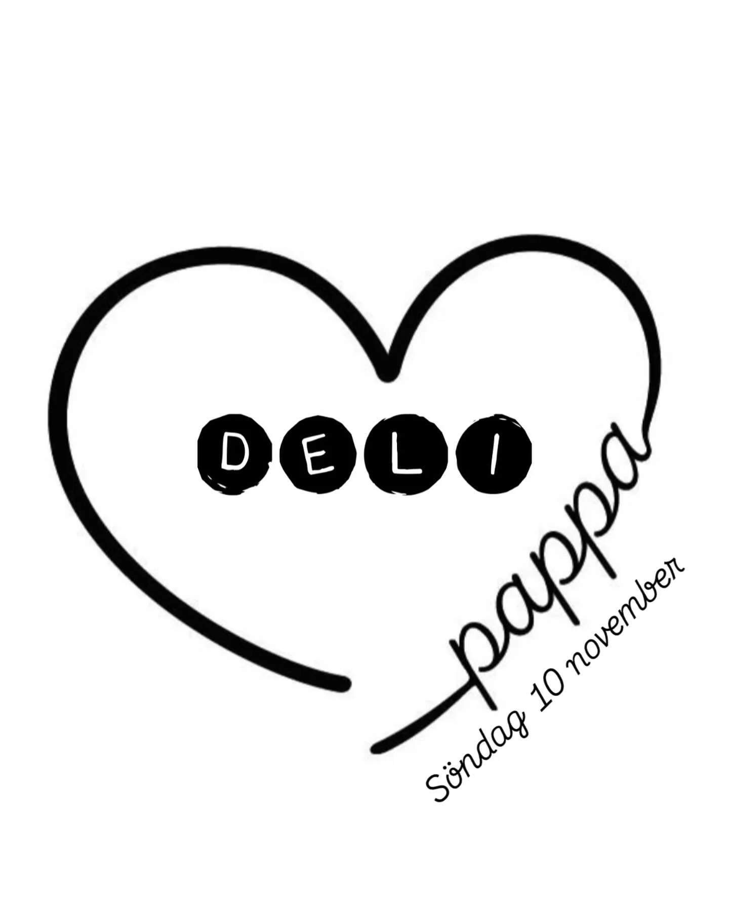 Kom och fira fars dag hos oss 
p&aring; Enskede Deli 
s&ouml;ndag den 10e november. 

Vi har lunch&ouml;ppet fr&aring;n kl 11.30 fram till 17.00 f&ouml;r en tidig s&ouml;ndagsmiddag.

Boka ditt bord p&aring; www.enskededeli.se

Enskede Deli ❤️ Fars d