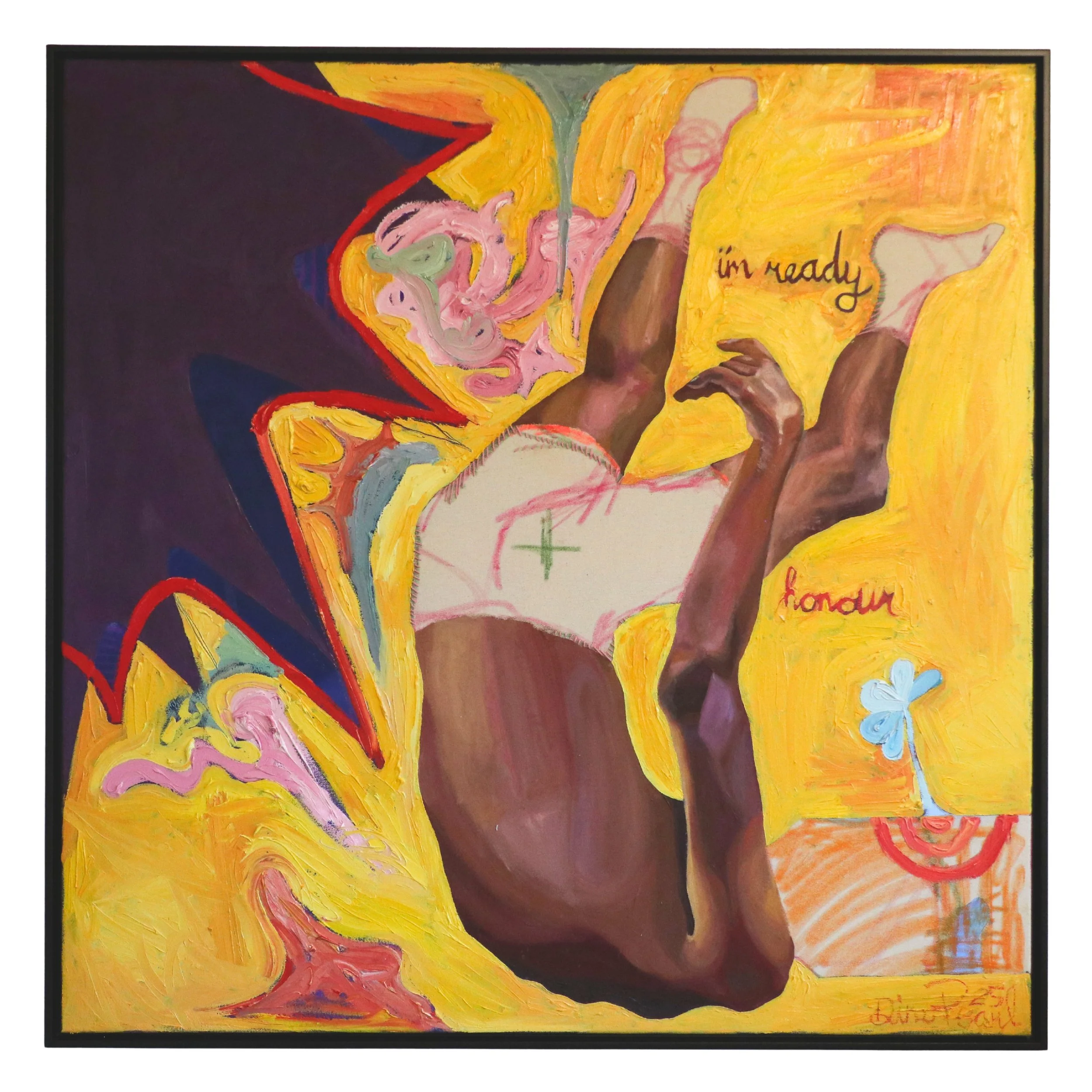 ALWAYS ENOUGH HERE_100cmx100cm_mixed medium on canvas with stitches.jpg