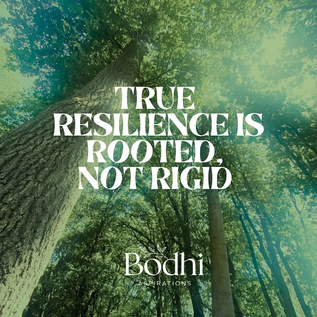 Most of what we call resilience is actually elaborate avoidance. 

We build stronger walls instead of deeper roots.

I once spent three days in complete darkness &mdash; not to become unshakeable, but simply because I felt a spiritual calling to do i