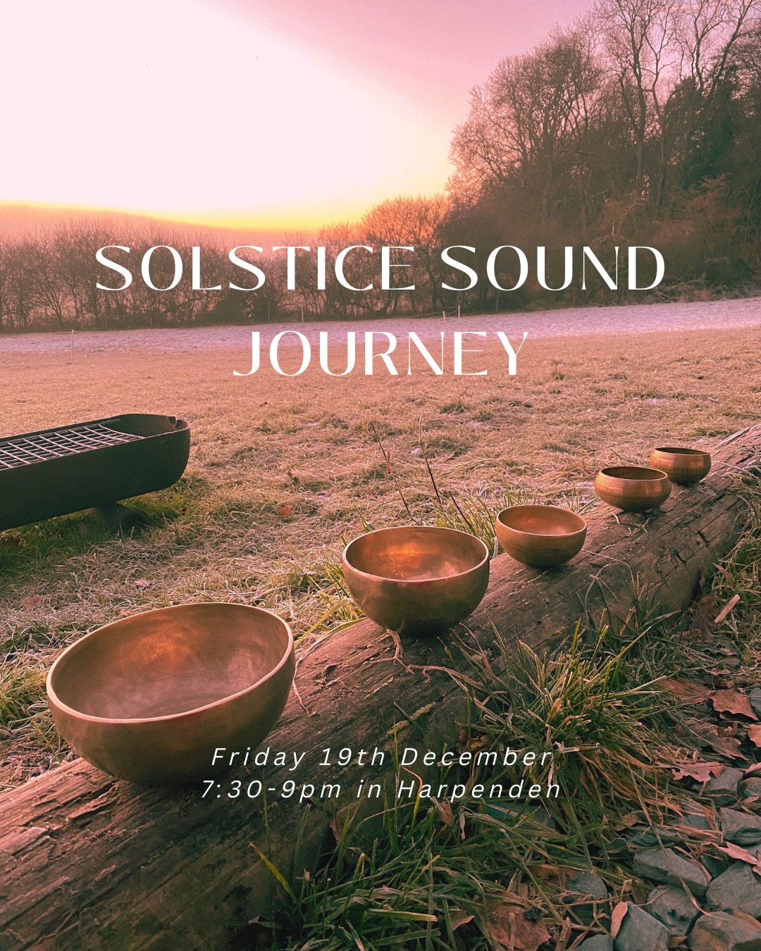 A week today!

Celebrate the approaching Winter Solstice with us through a transformative sound meditation.

Join @sacredsites_sacredsounds and I to honour this significant Winters moment at this serene and contemplative event.

As we approach the lo