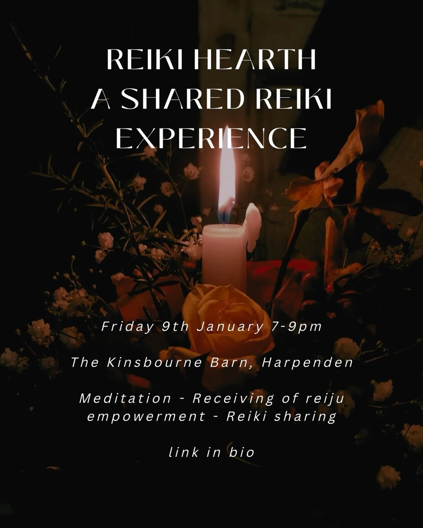 Reiki Hearth

A warm and welcoming space to gather in shared Reiki practice &mdash; to give and receive, rest in presence, and reconnect with the quiet current of energy that nourishes us all.

This circle includes receiving a Reiju empowerment ( an 