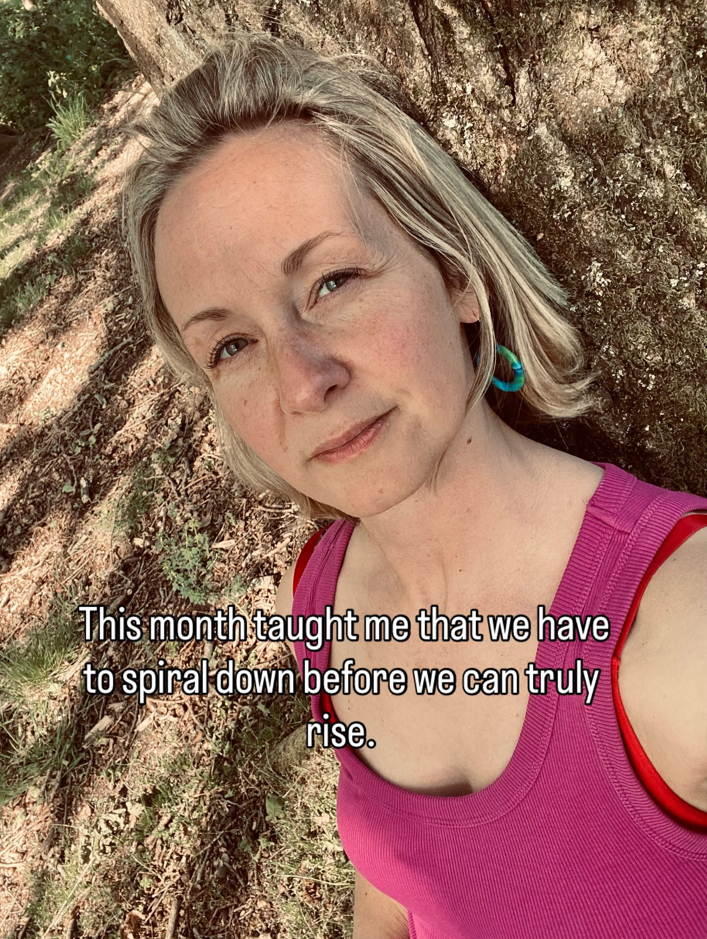 May has been much quieter on the surface than April, but inwardly it has brought a lot of deep reflection.

This month I found myself thinking back to a May full moon three years ago, when four women and I gathered in the woods and held our own maide