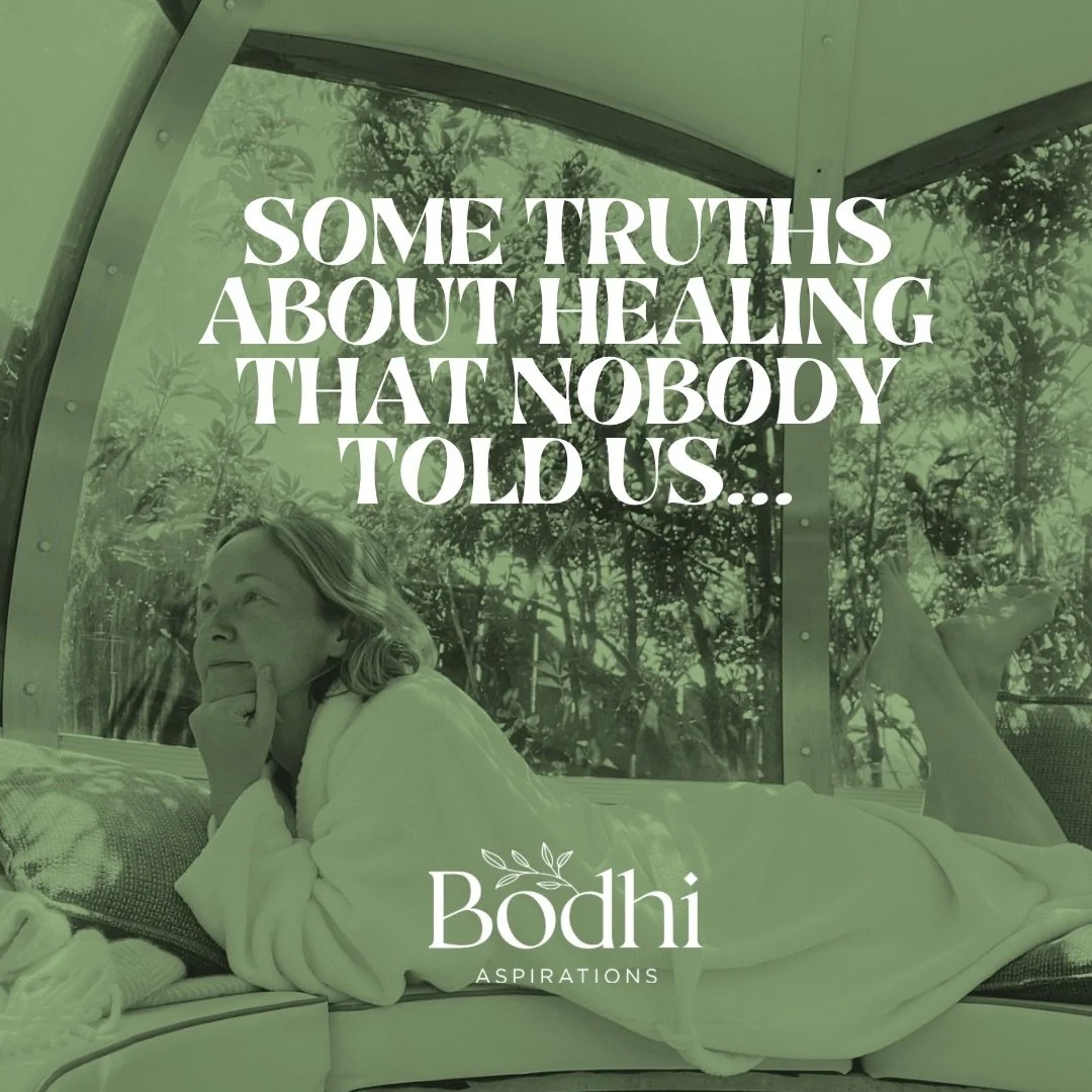 We are often sold a version of healing that looks insta pretty, is predictable and comes with a payment plan&hellip;

Do the course, read the book.
Learn the technique, heal the wound.
Move on.

But human beings are not machines.

We grow in spirals 