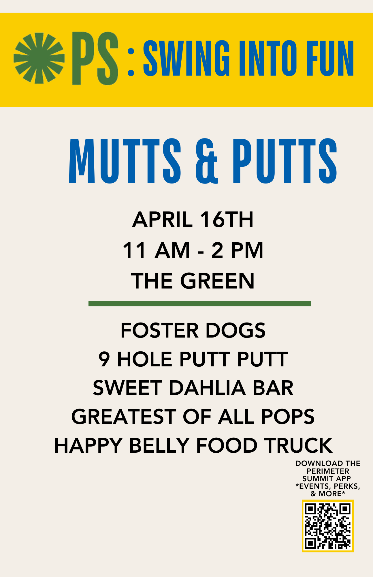 Mutts &amp; Putts at Perimeter Summit