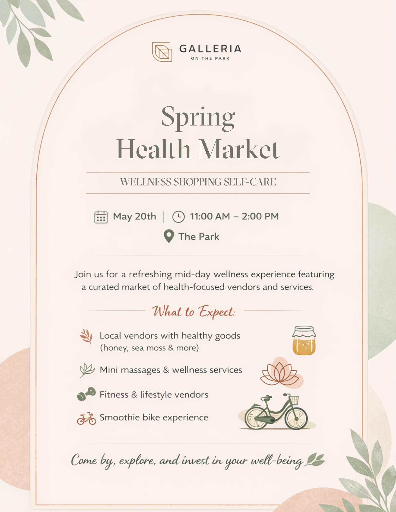 Spring Health Market at Galleria
